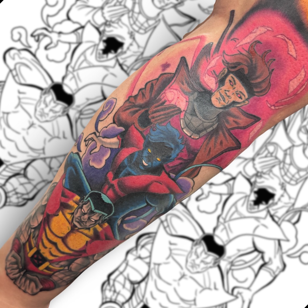 Tattoo by @tattooedbyvicc — anime