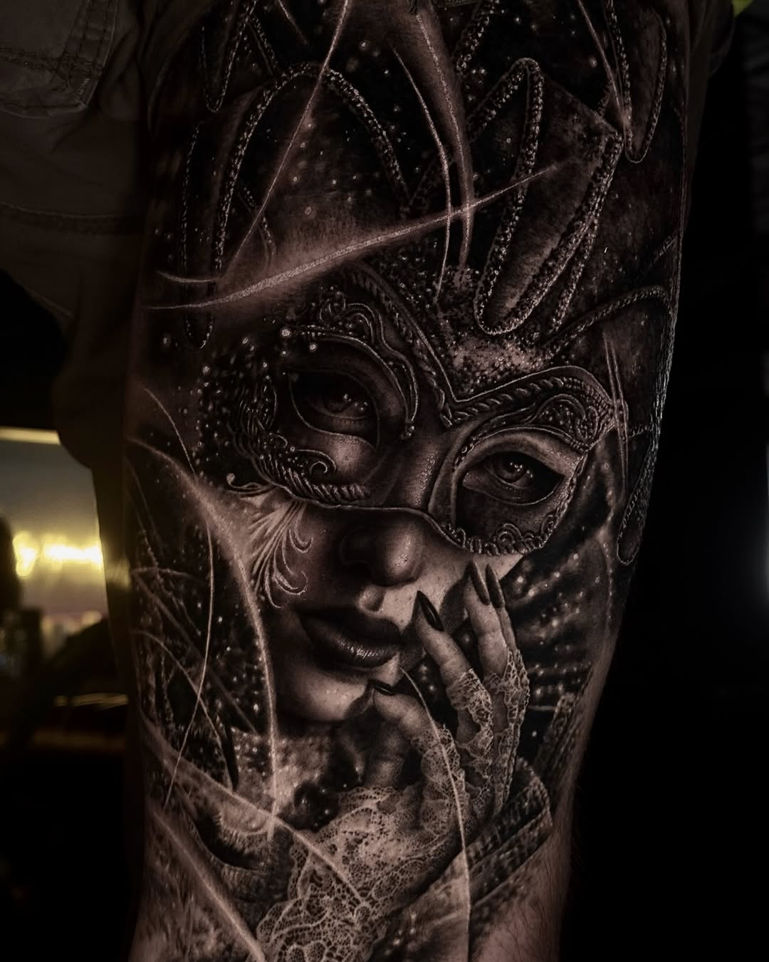 Tattoo work at Tommy's Tattoo Convention 2026