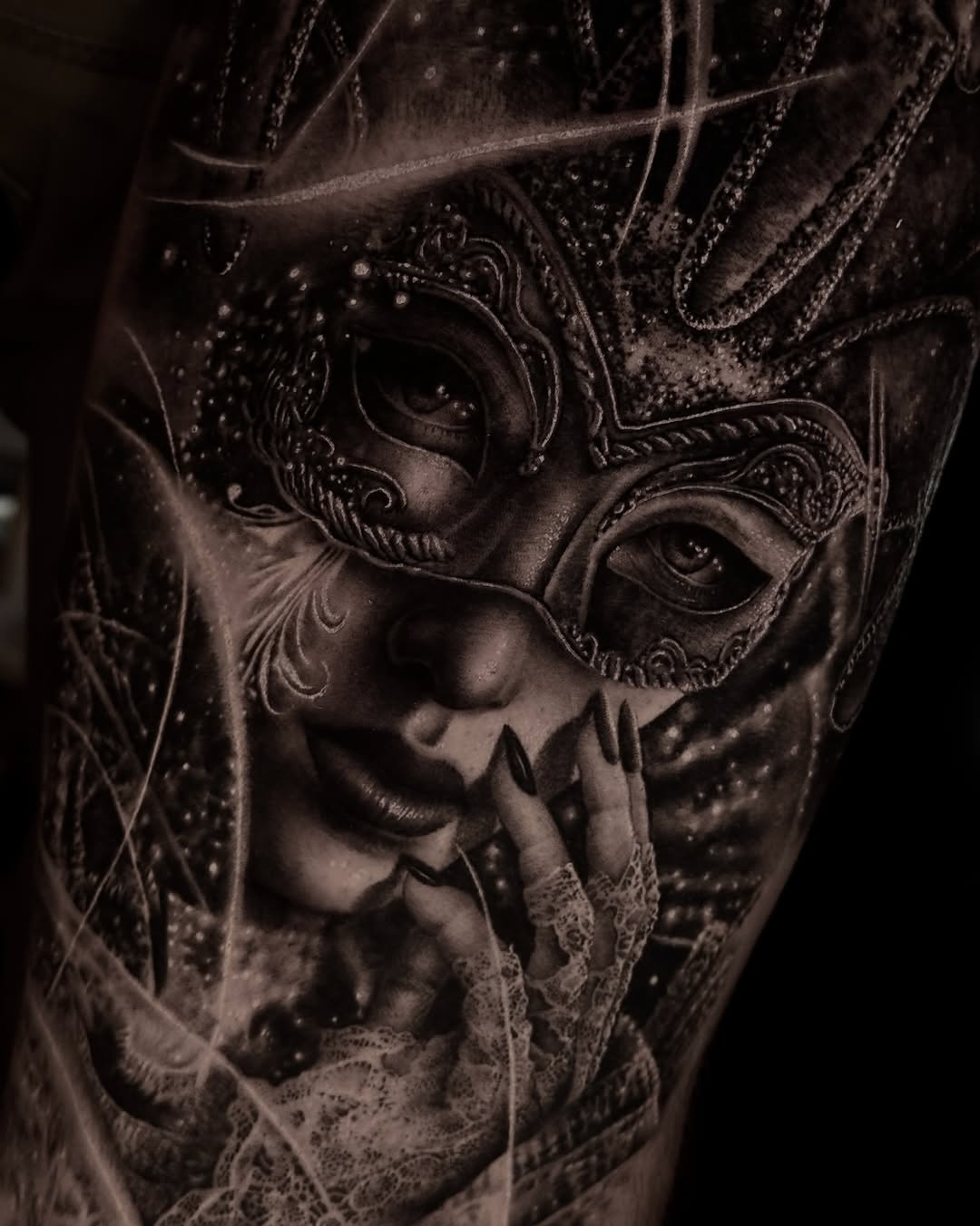 Tattoo work at Tommy's Tattoo Convention 2026