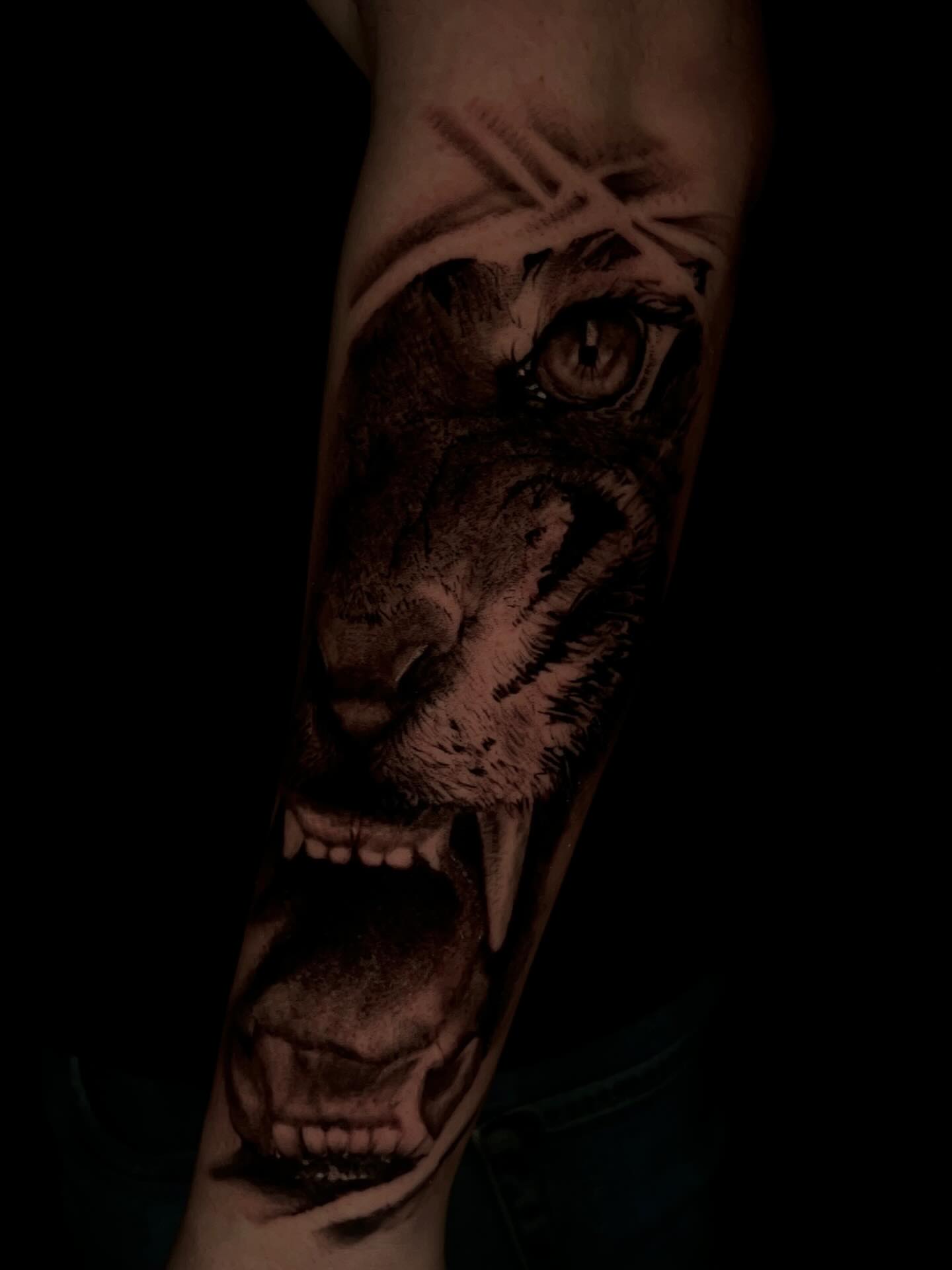 Tattoo by @deadeyetattoos — realism, dark_realism