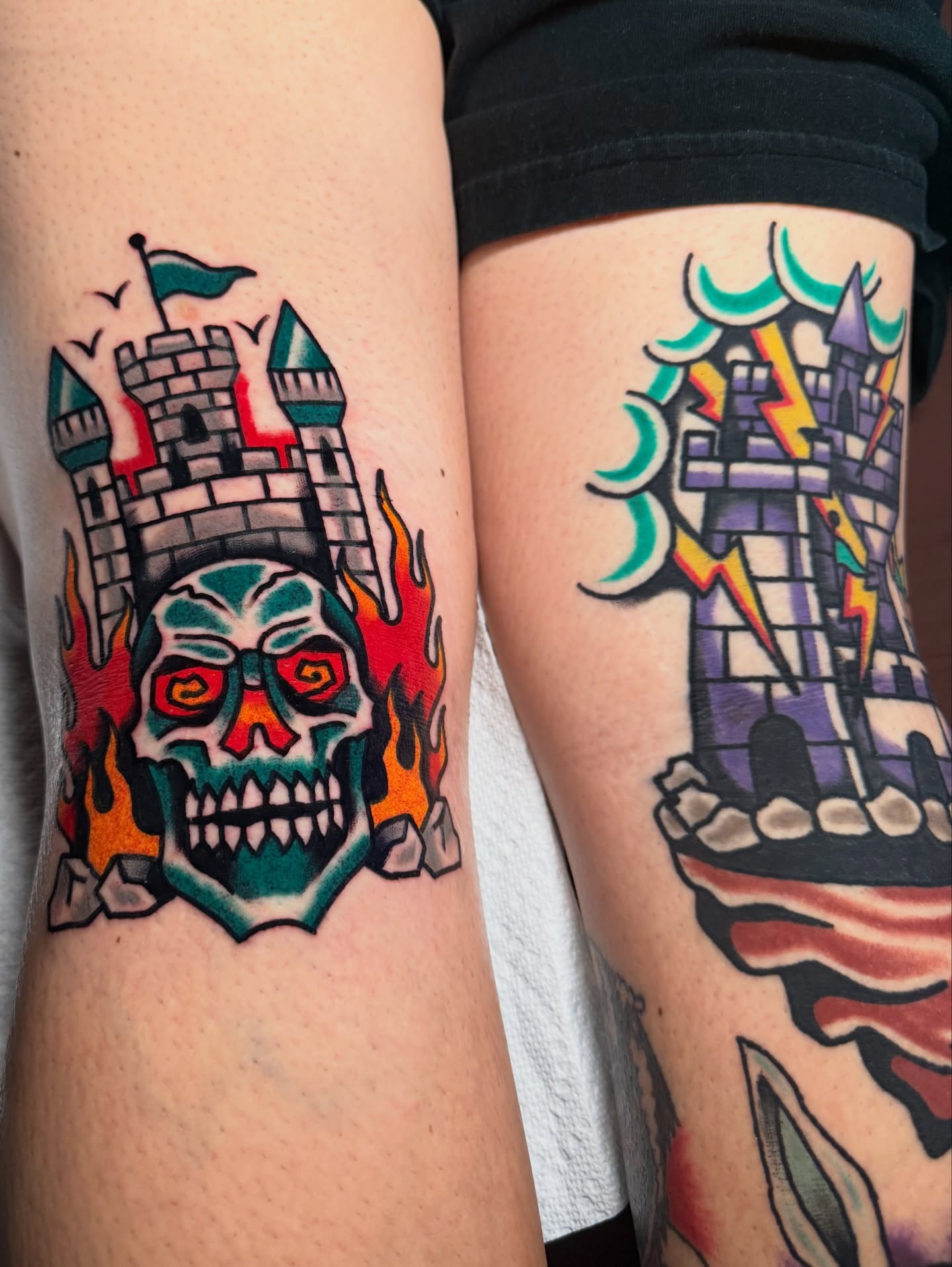 Tattoo by @behindboldlines โ american_traditional, neo_traditional