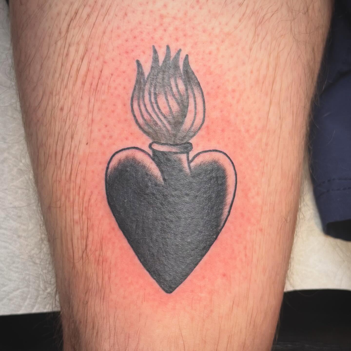 Tattoo by @jordytattsyou — black_and_grey