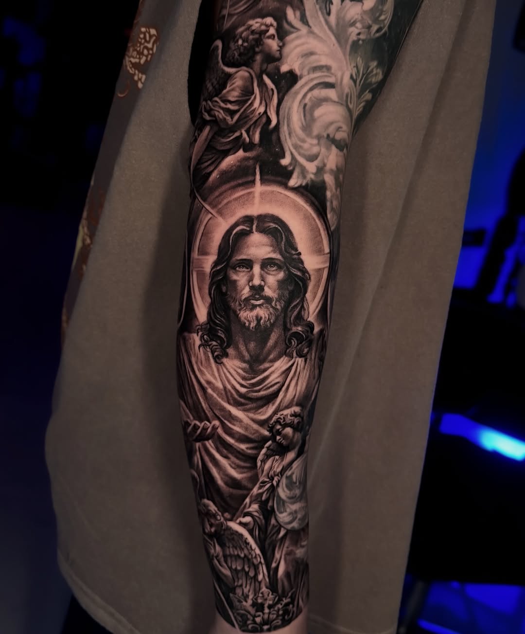 Tattoo by @armandius777 — realism, black_and_grey