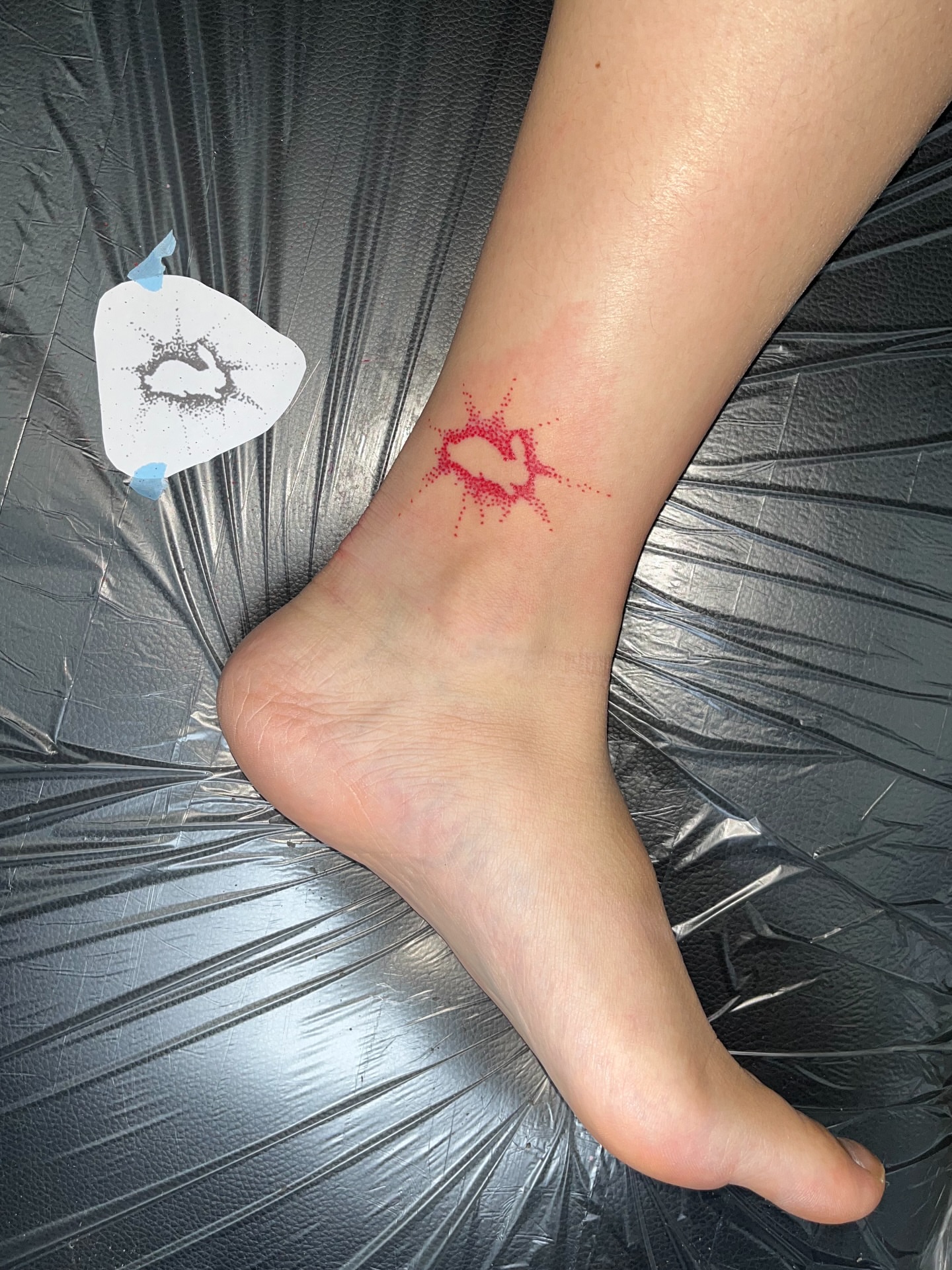 Tattoo by @swamp__slut — dotwork