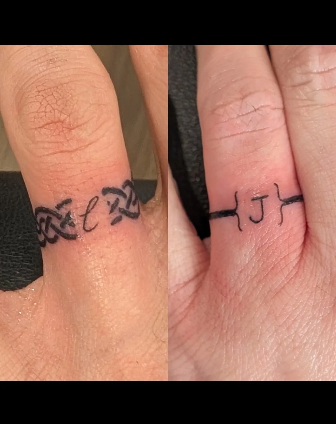 Script lettering lettering script tattoo on the hand by Nenookaasi Martin