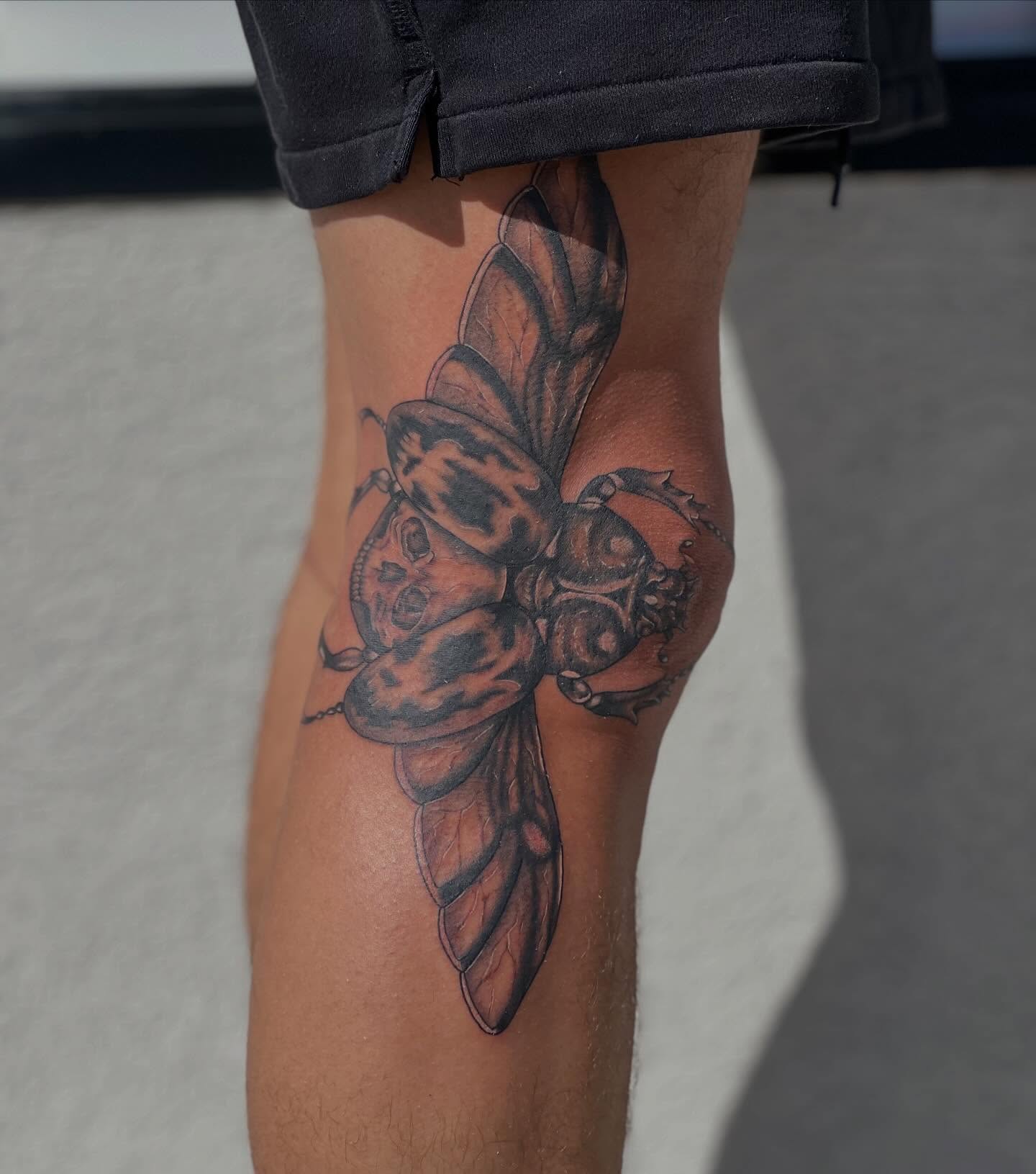 Tattoo by @darklunatattoos — realism, dark_realism