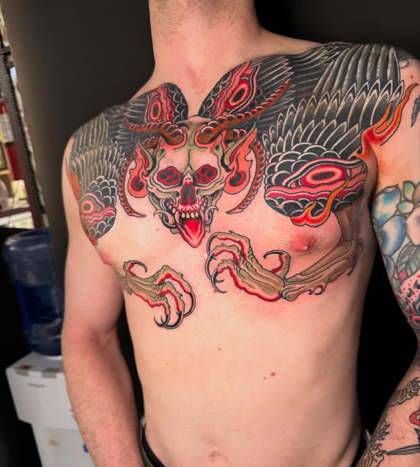 Tattoo by @dereknoble36 — japanese_irezumi