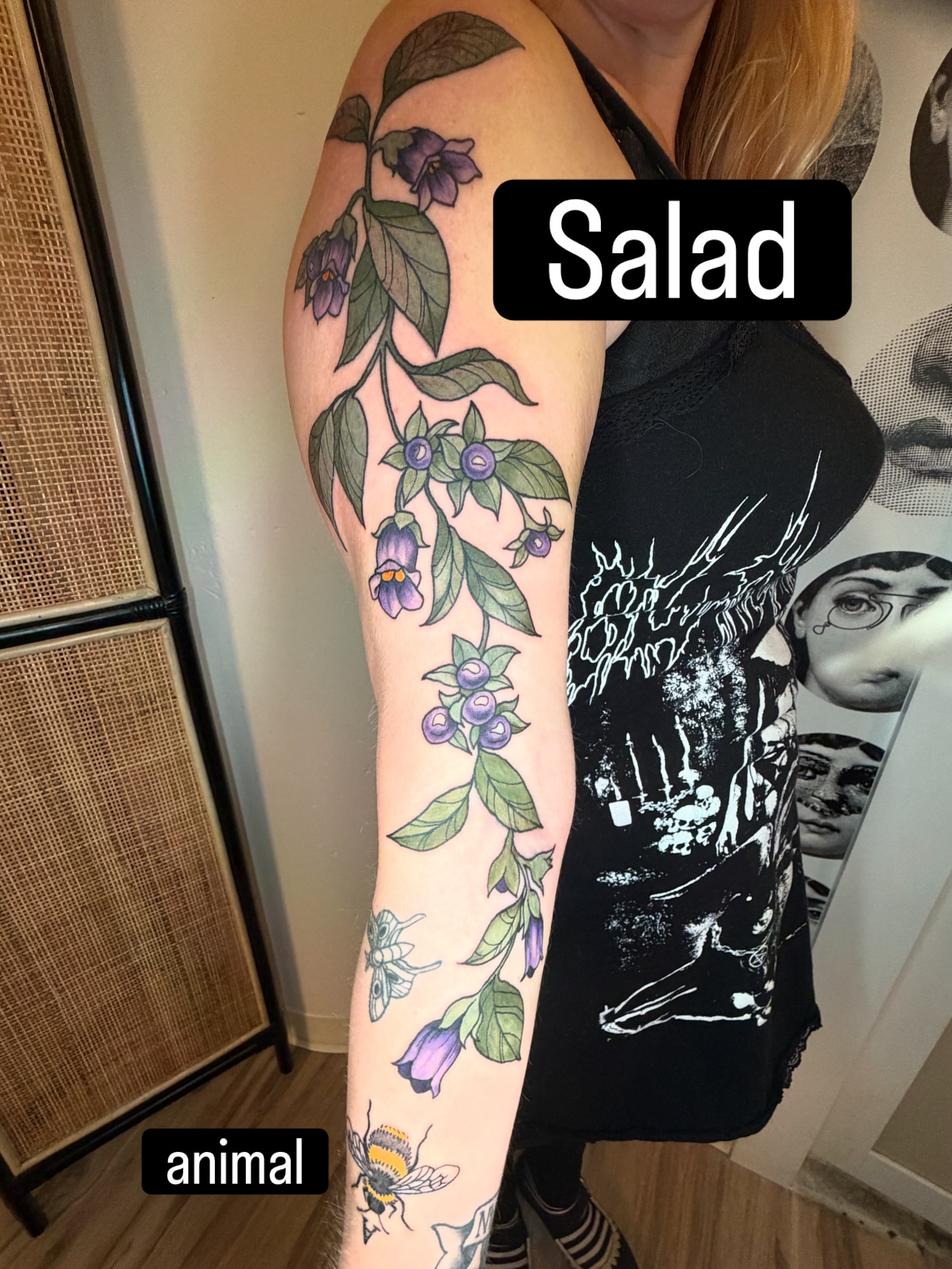 Tattoo by @thepinklady.tattoos — dotwork, realism
