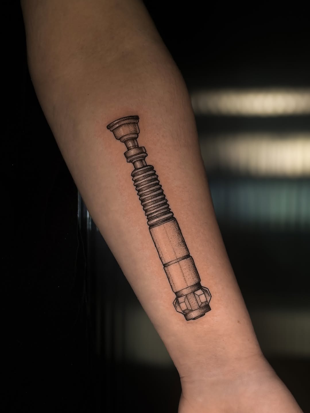 Tattoo by @tatbykam — black_and_grey, realism