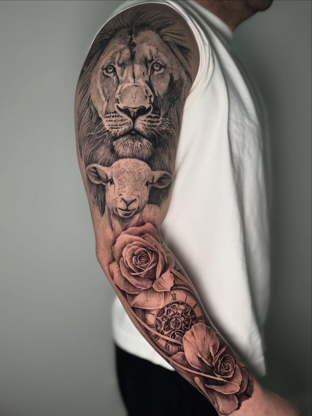 Tattoo work at Tommy's Tattoo Convention 2026