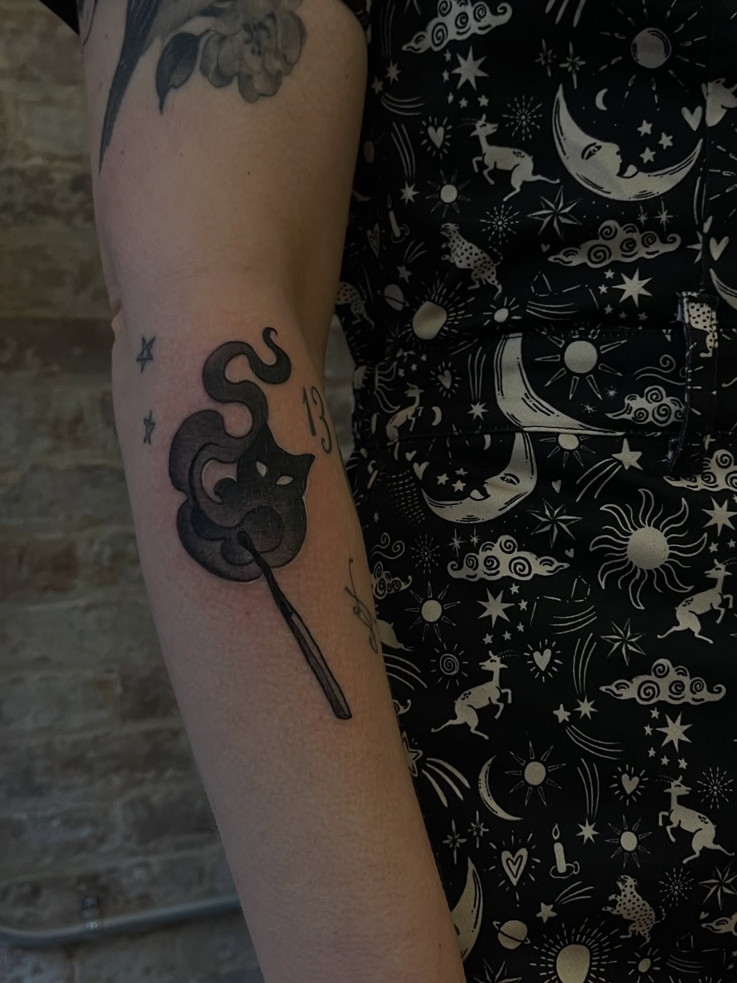 Tattoo by @charlotte.e.tattoos — black_and_grey