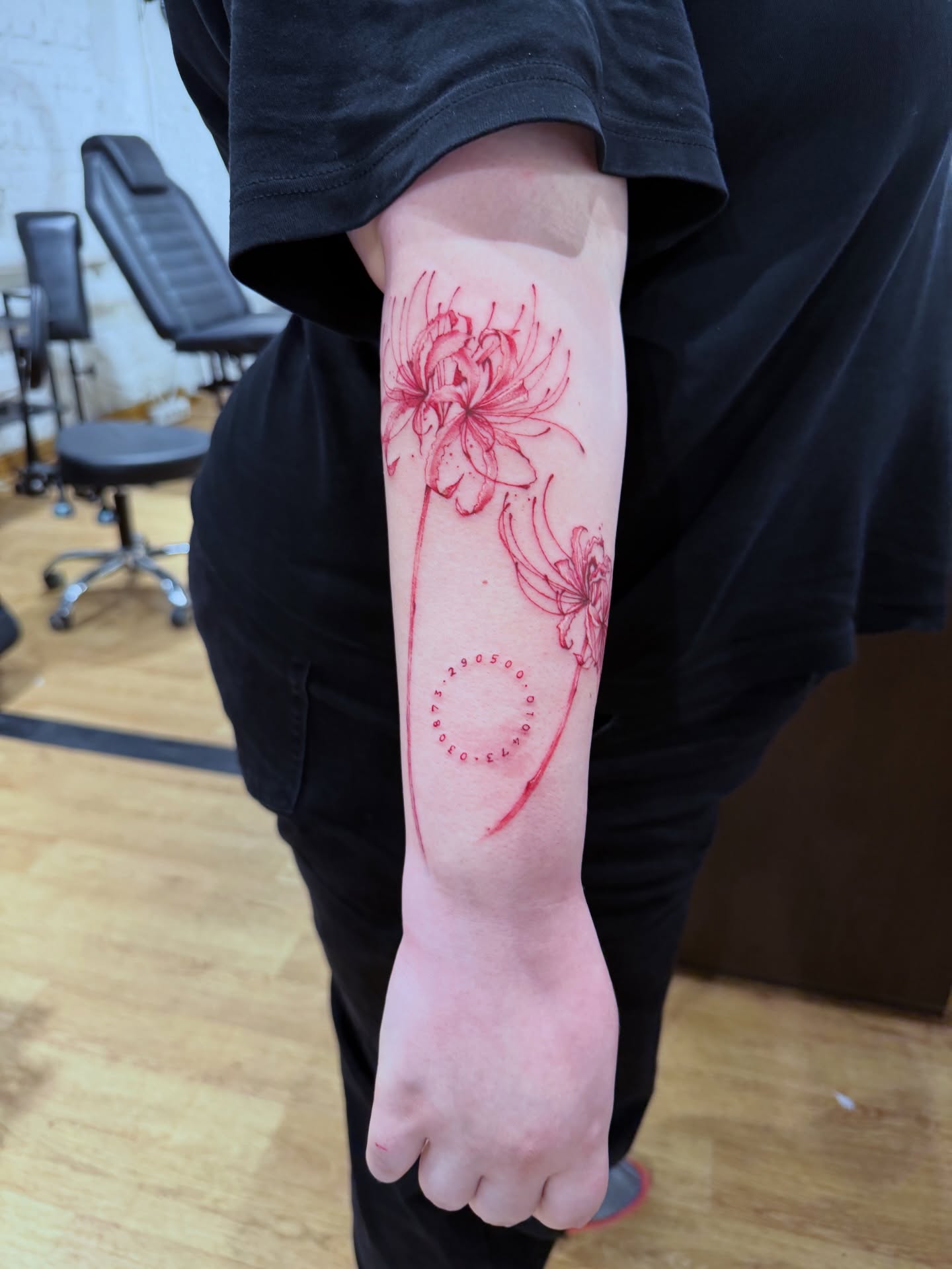 Tattoo by @tattooist_aleksa — dotwork