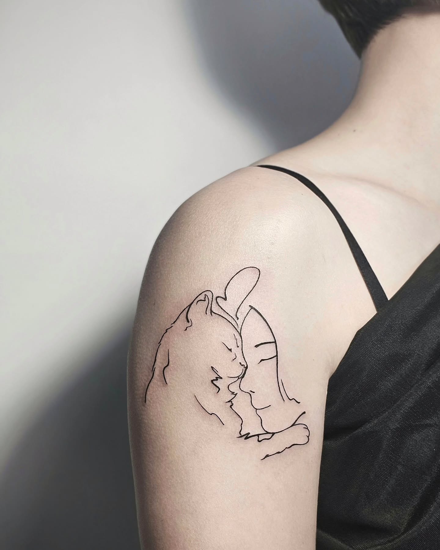Tattoo by @draw.a_castle — fine_line, minimalist