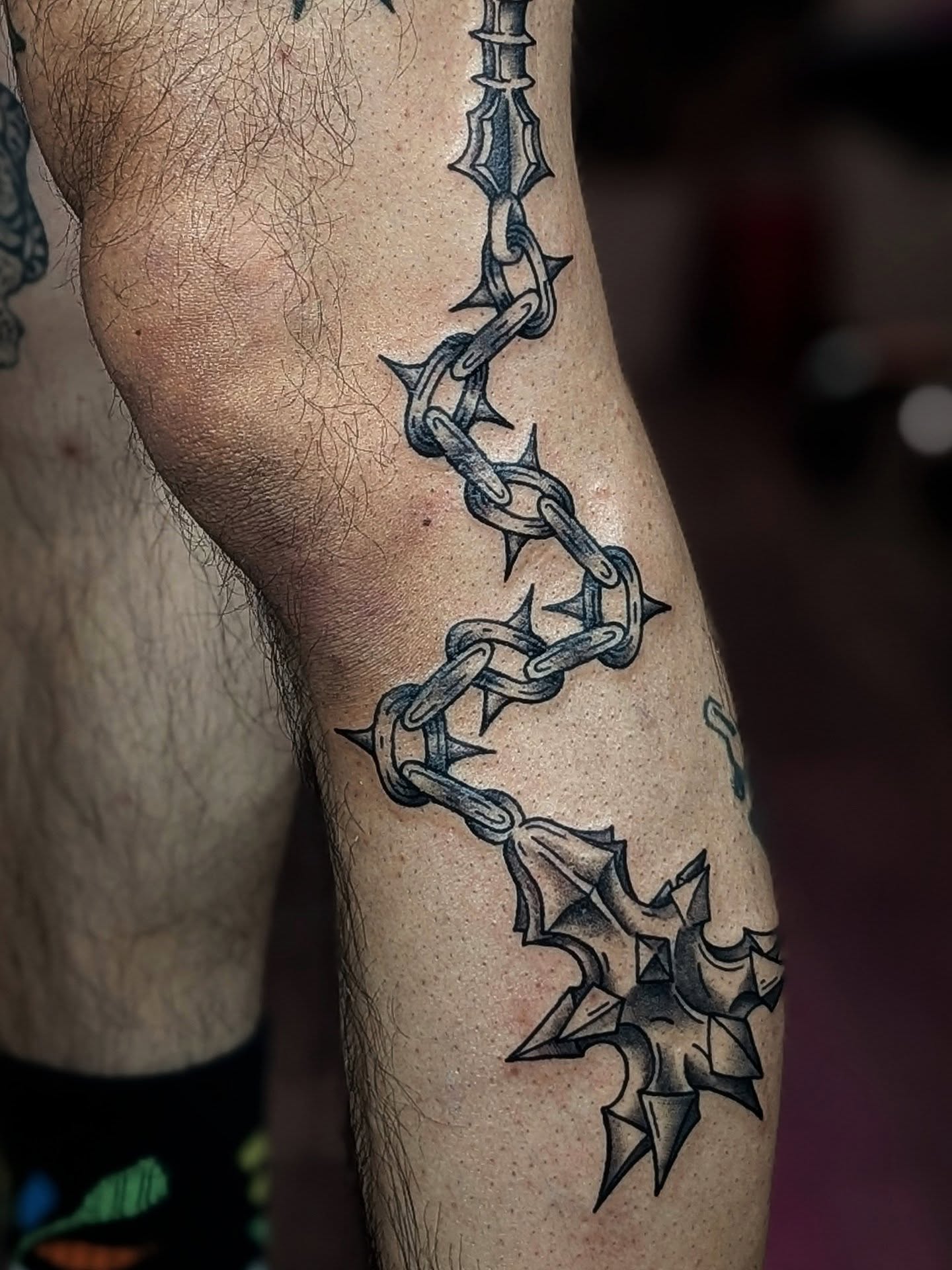 Tattoo by @elise_inks — black_and_grey