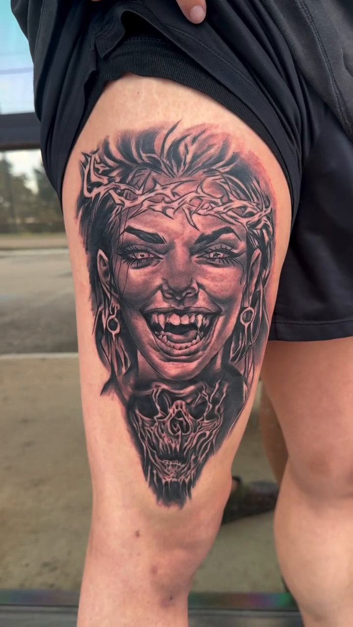 Tattoo by @inkfromanthony β realism, dark_realism