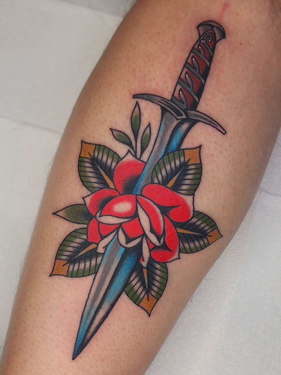 Tattoo by @adambarnestattooer โ american_traditional