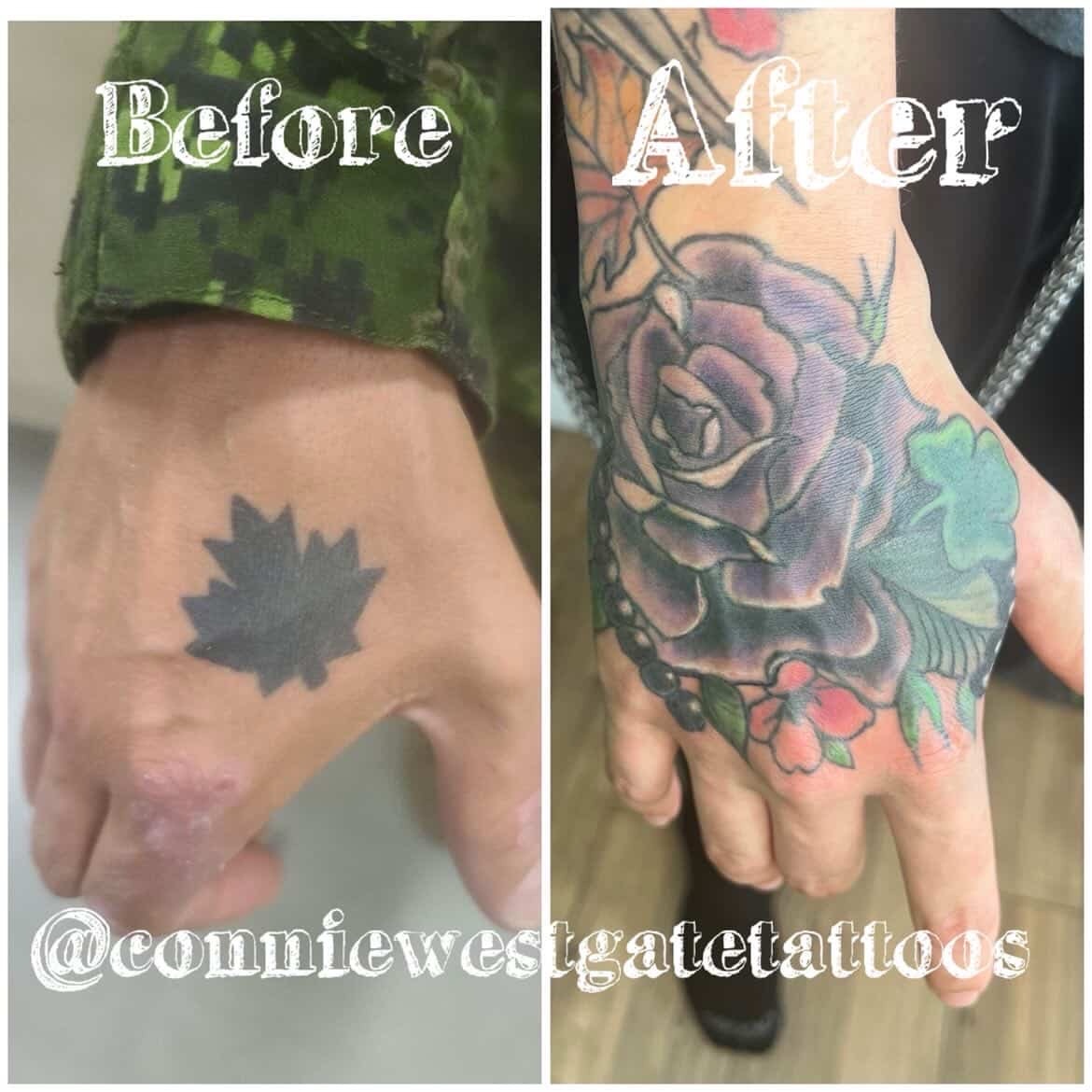 Tattoo by @conniewestgatetattoos — black_and_grey