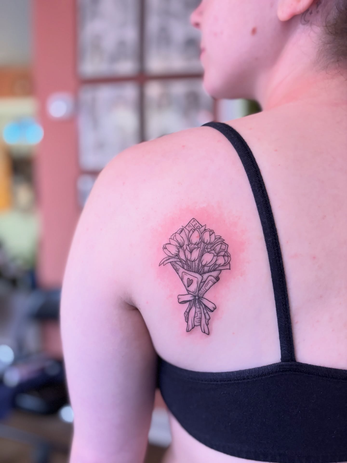 Tattoo by @damoretattoos — black_and_grey