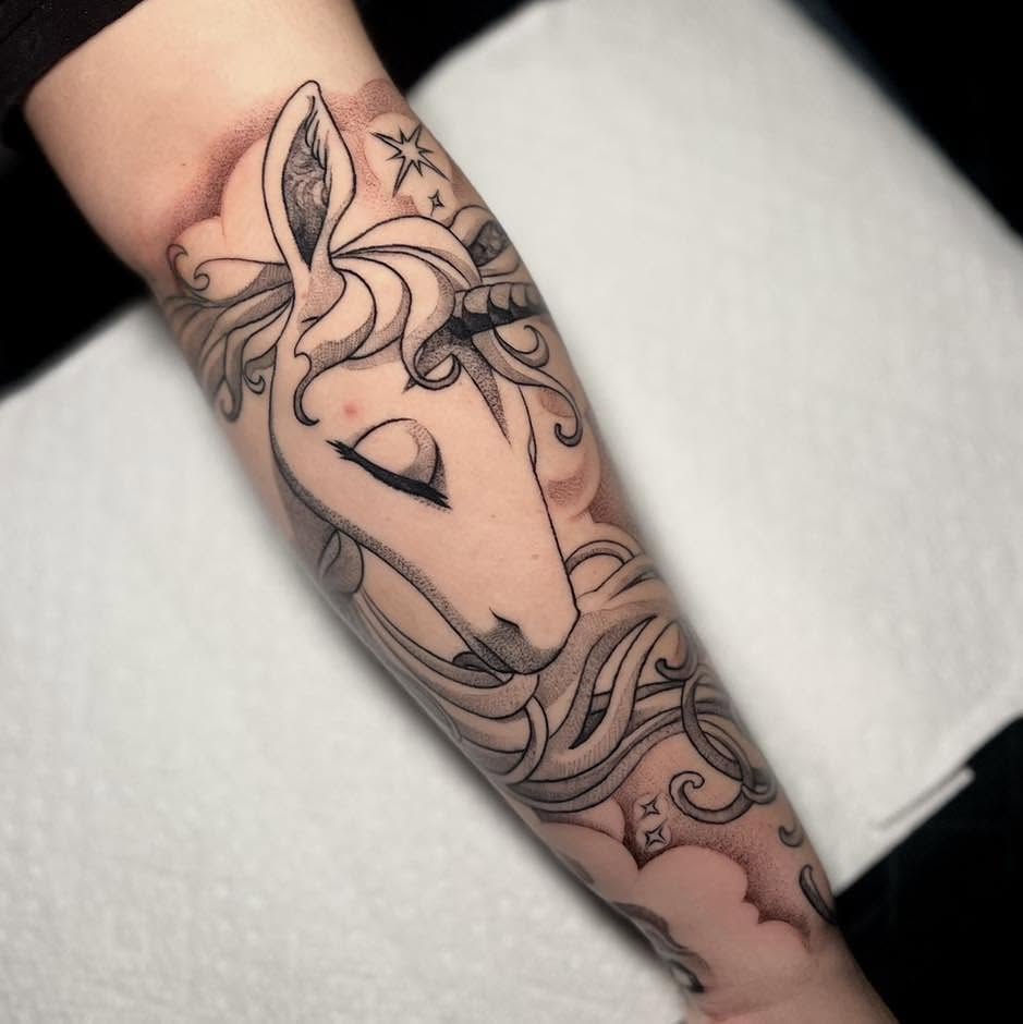Tattoo by @the_last_centra — black_and_grey, ornamental