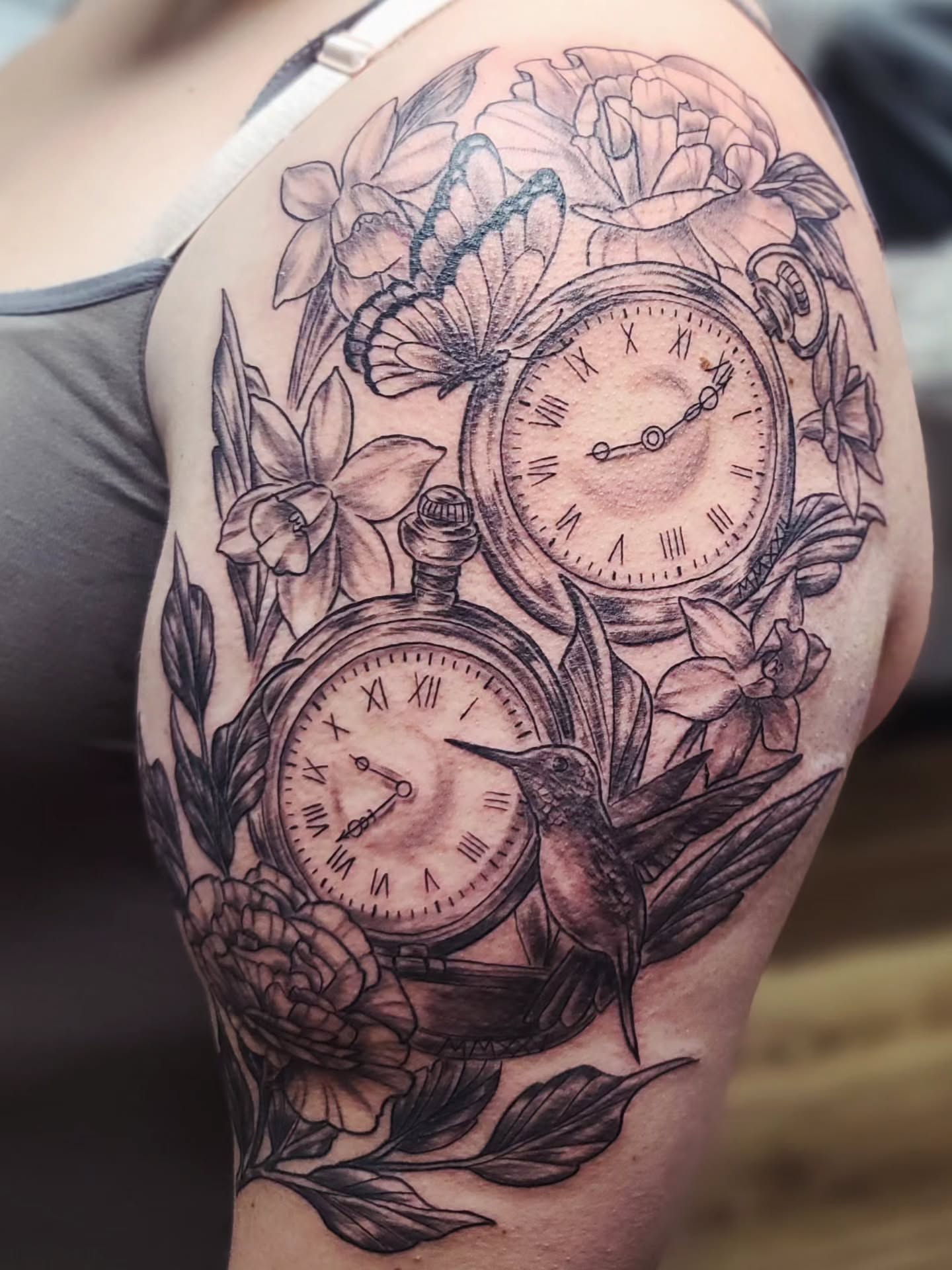Tattoo by @dna_tattoos — black_and_grey, realism