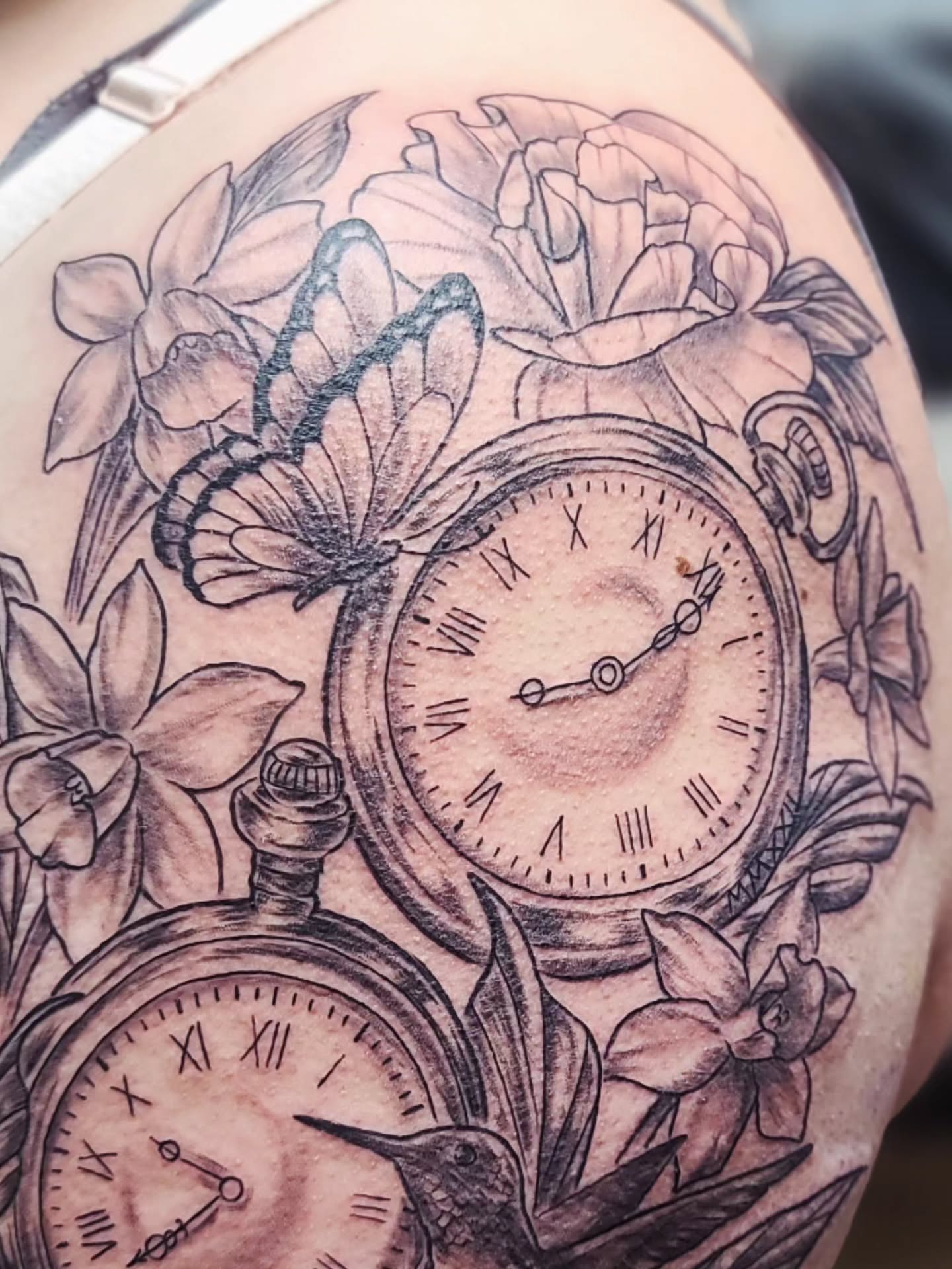 Tattoo by @dna_tattoos — black_and_grey