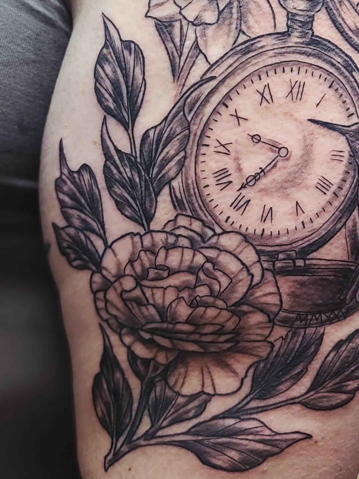 Tattoo by @dna_tattoos — black_and_grey, realism