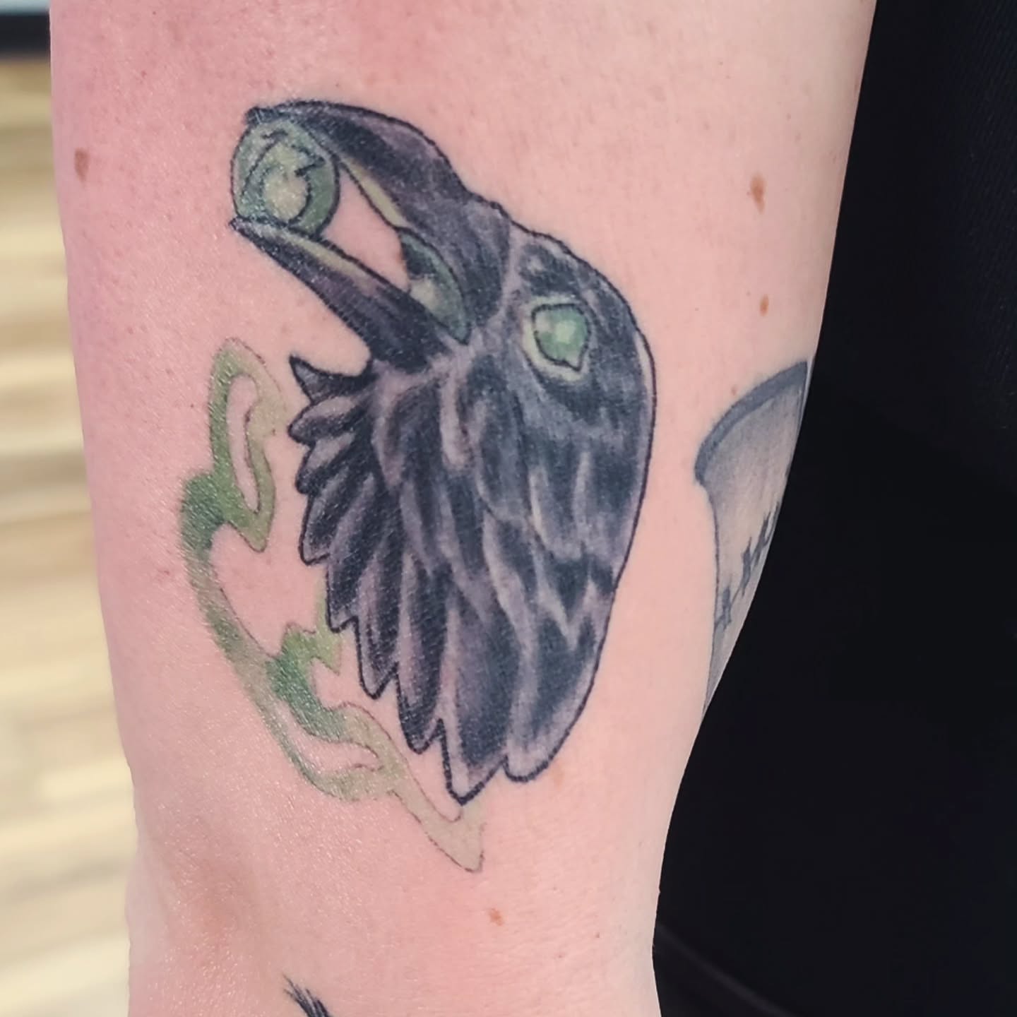 Tattoo by @dna_tattoos — black_and_grey