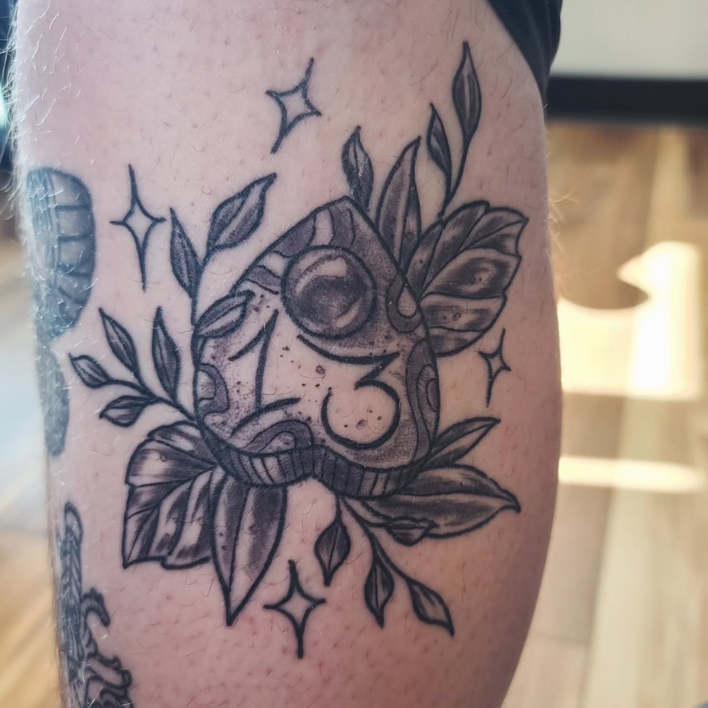 Tattoo by @dna_tattoos — black_and_grey