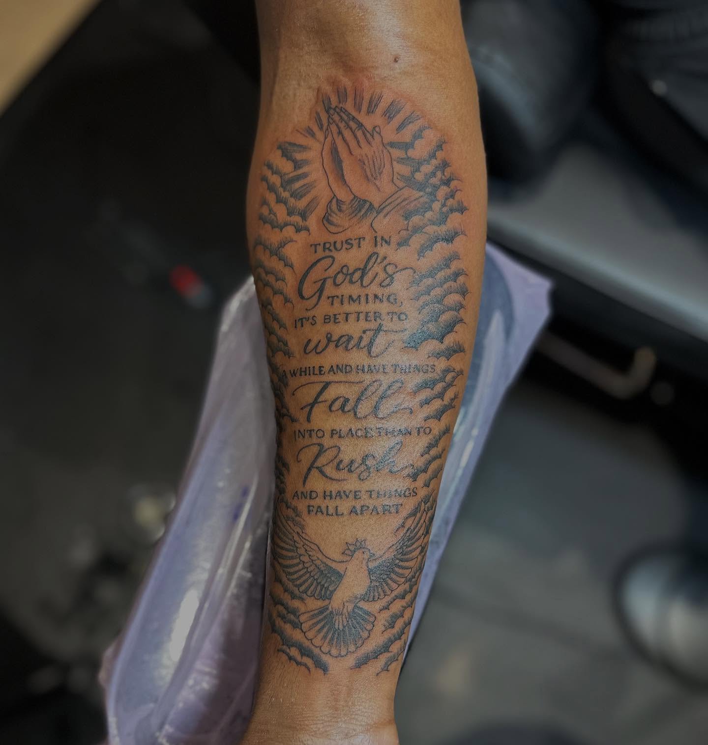 Tattoo by @jewelstattoos_ — black_and_grey