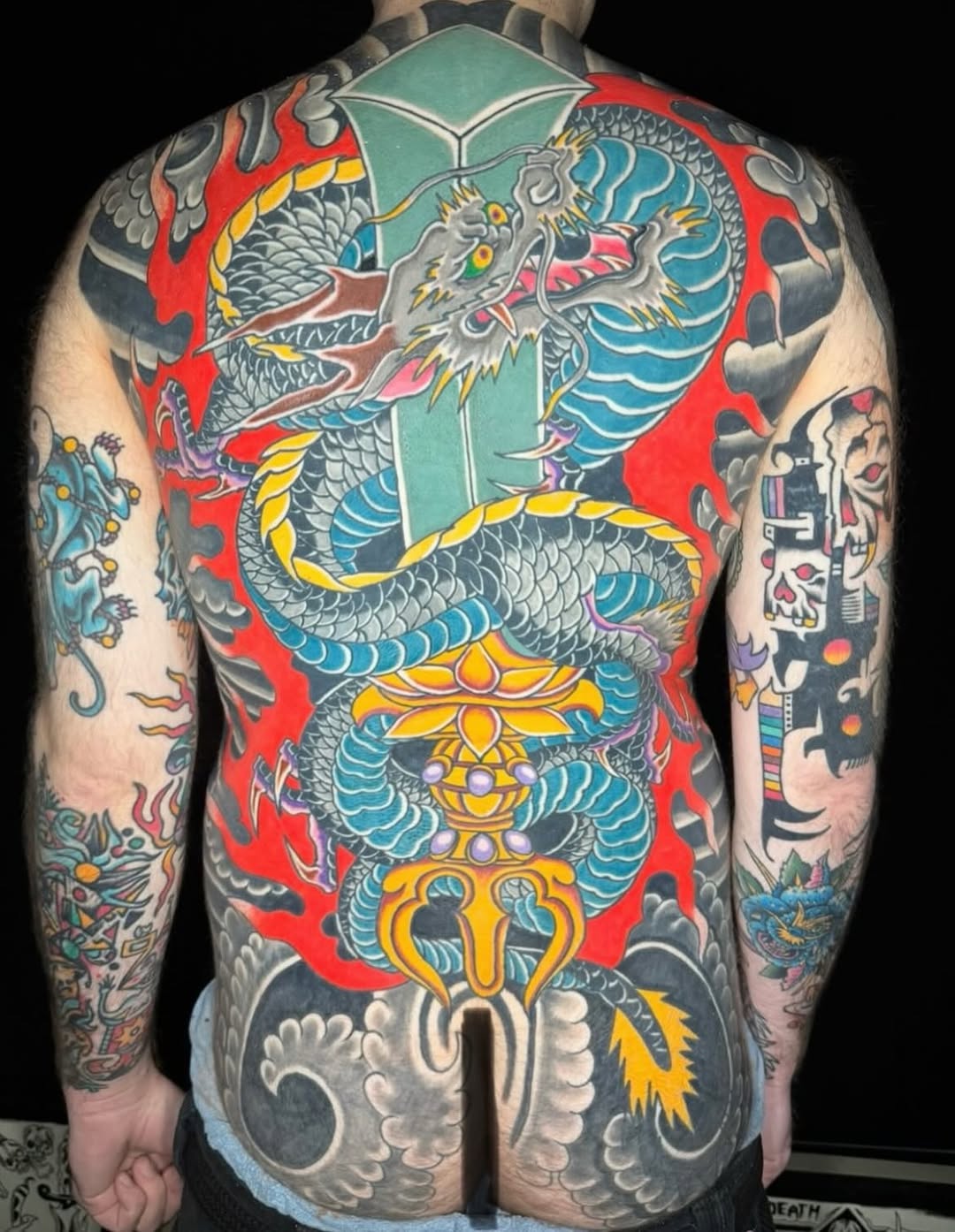 Tattoo by @_wooderson_ — japanese_irezumi