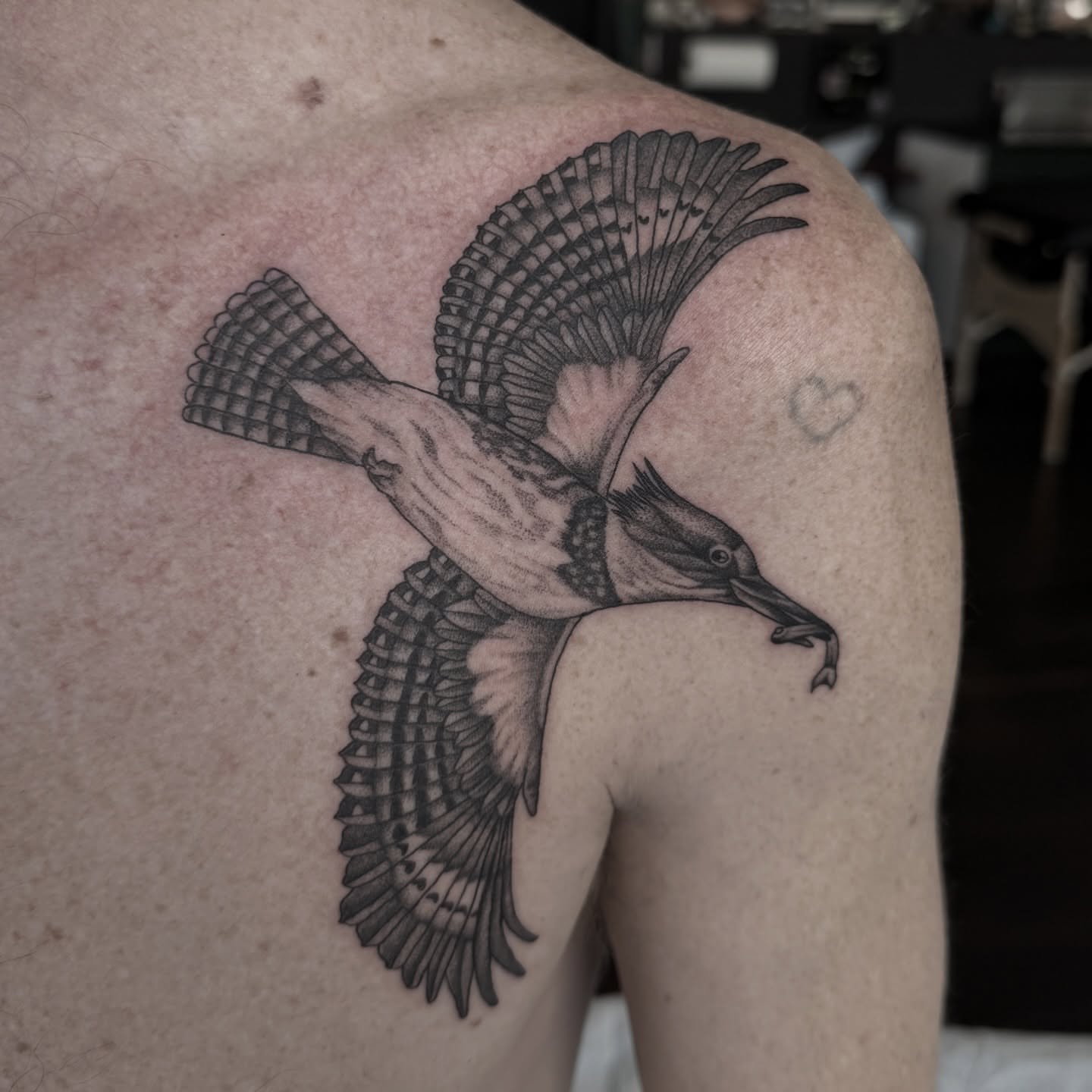 Tattoo by @daniallentattoo — black_and_grey