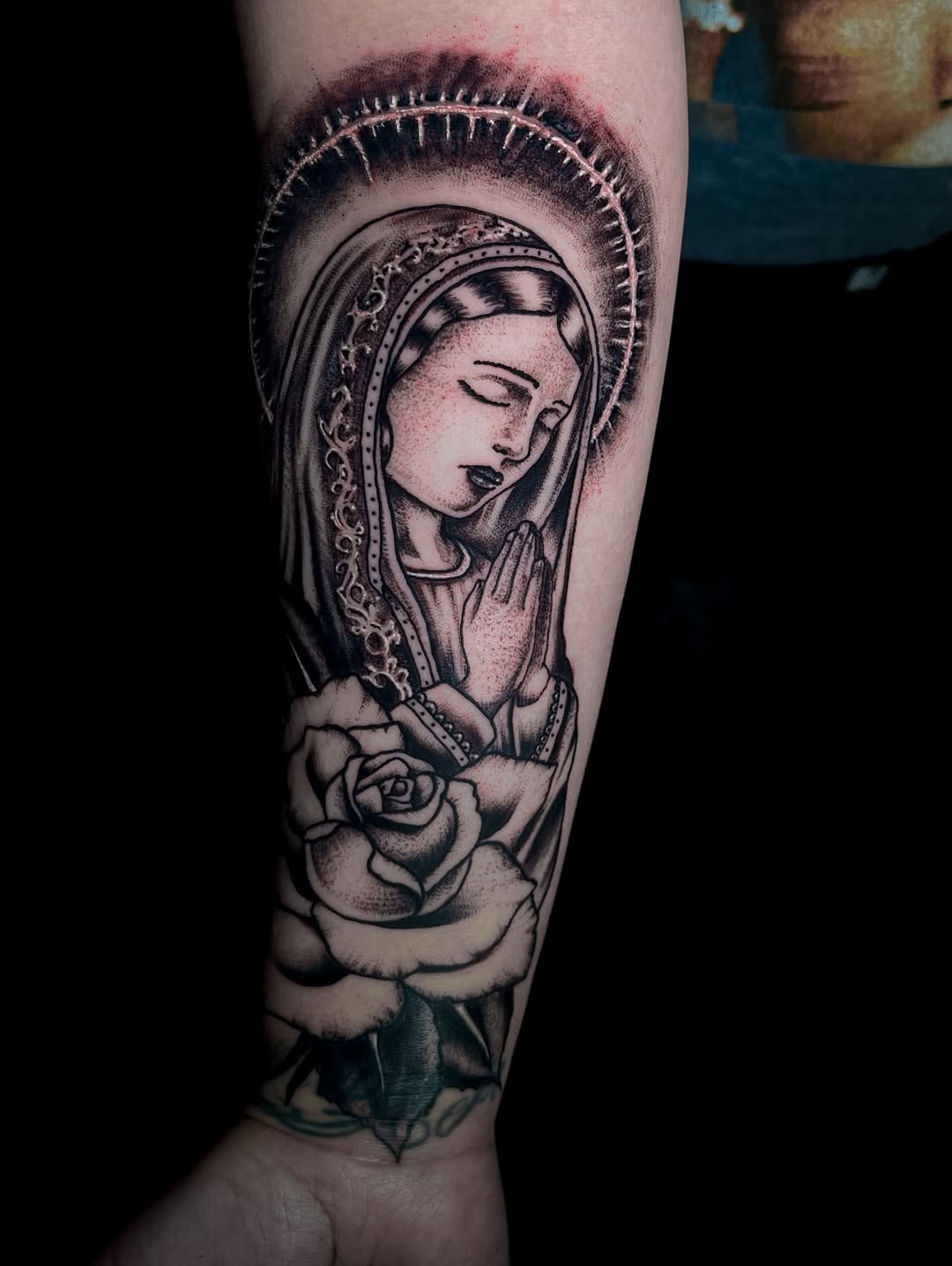 Tattoo by @henriktattoo_ — black_and_grey, realism