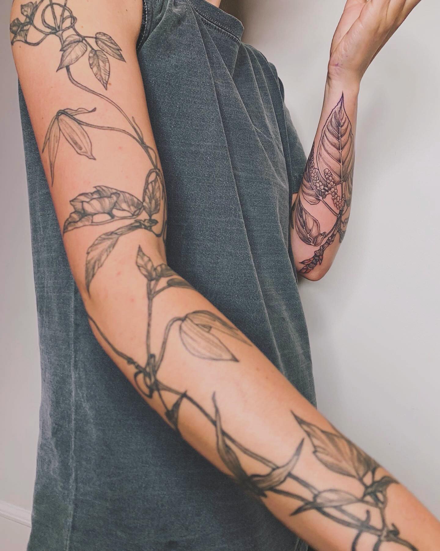 Tattoo by @peripeteiah — black_and_grey
