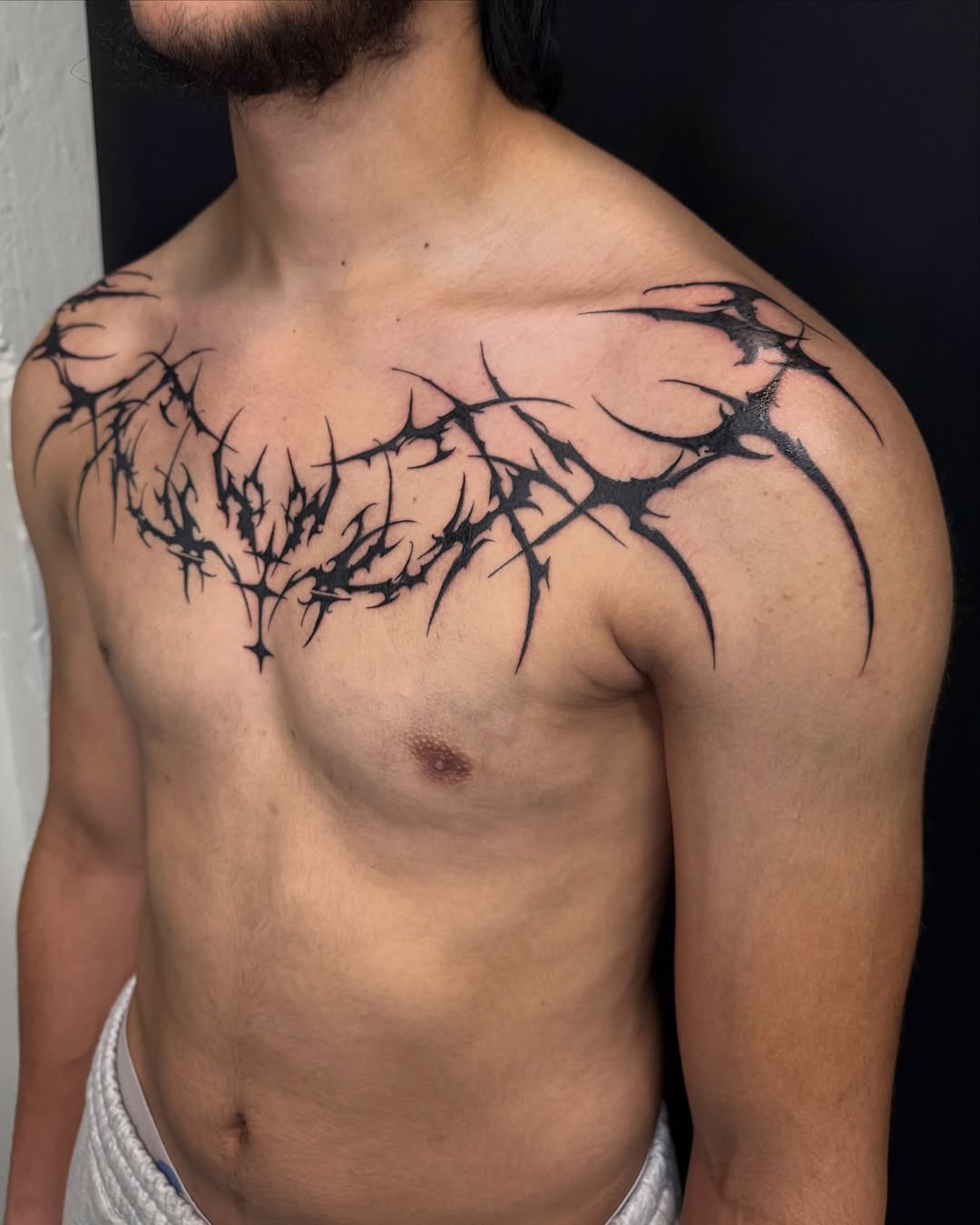 Tattoo by @geetat7 — blackwork