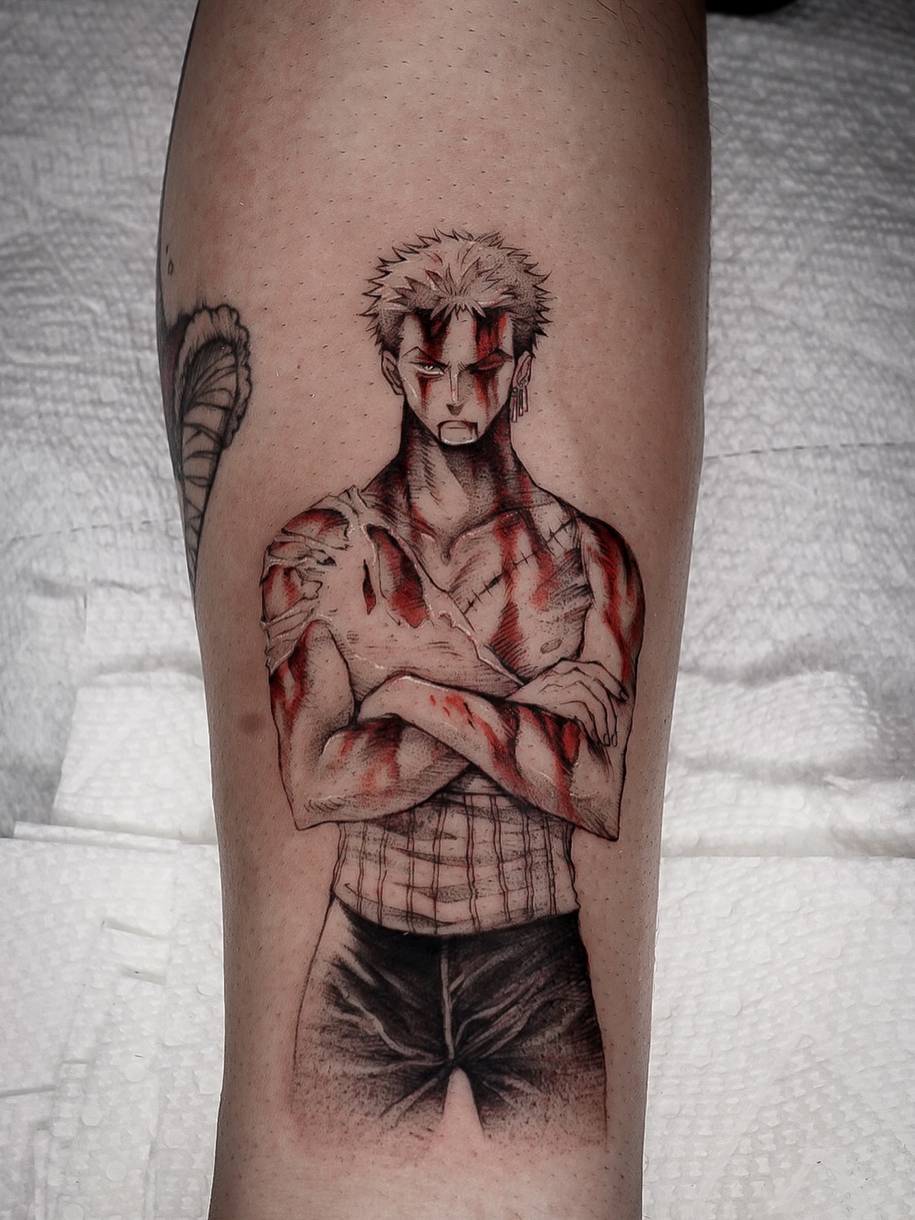 Tattoo by @chrisjtattoo — anime