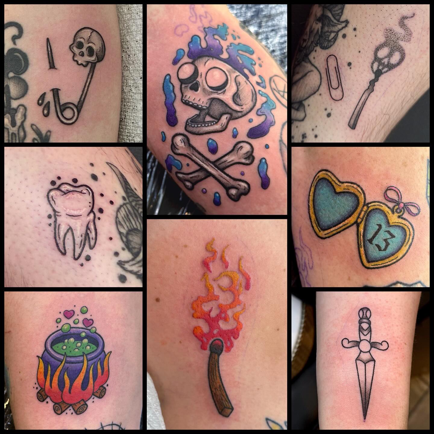 Tattoo collection American traditional tattoo on the forearm by Ashley Kayser