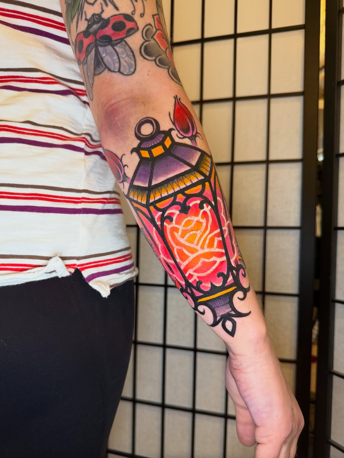 Tattoo by @kevinonleytattoos — american_traditional, geometric