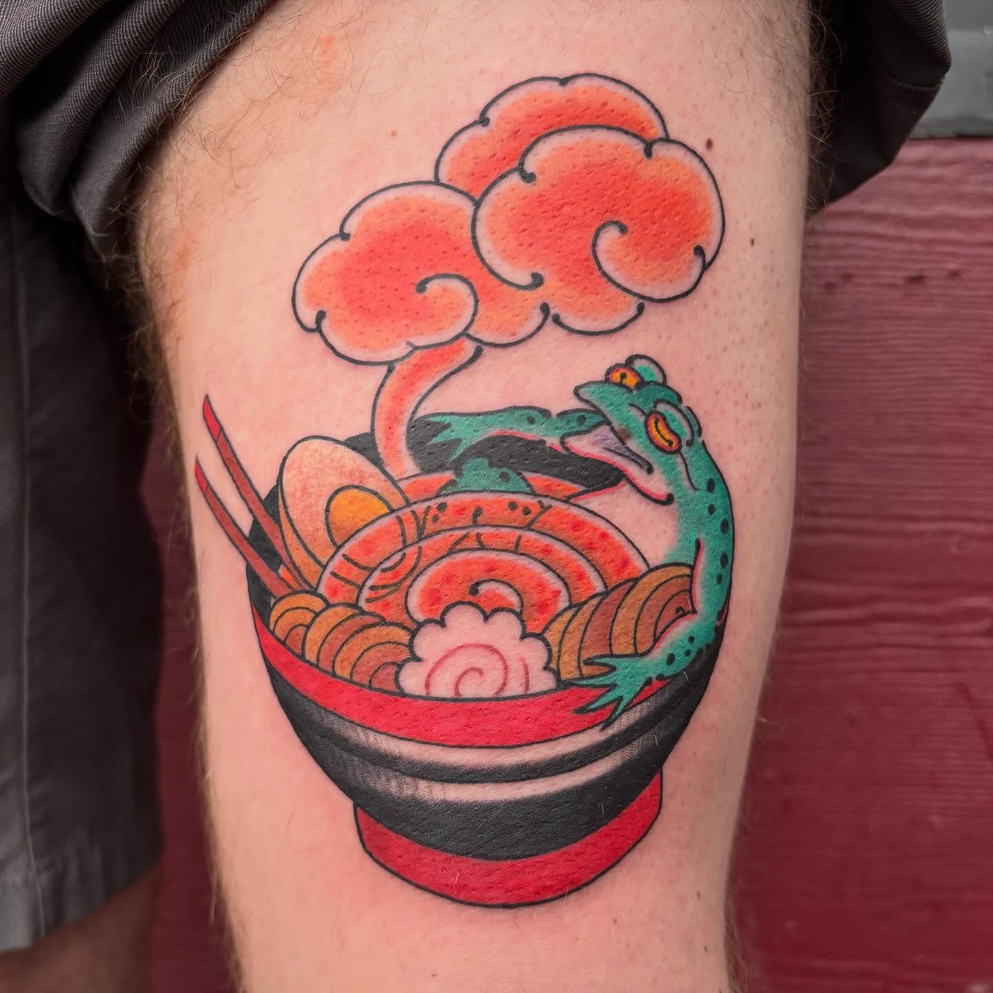 Tattoo by @ajoynerart — new_school, illustrative