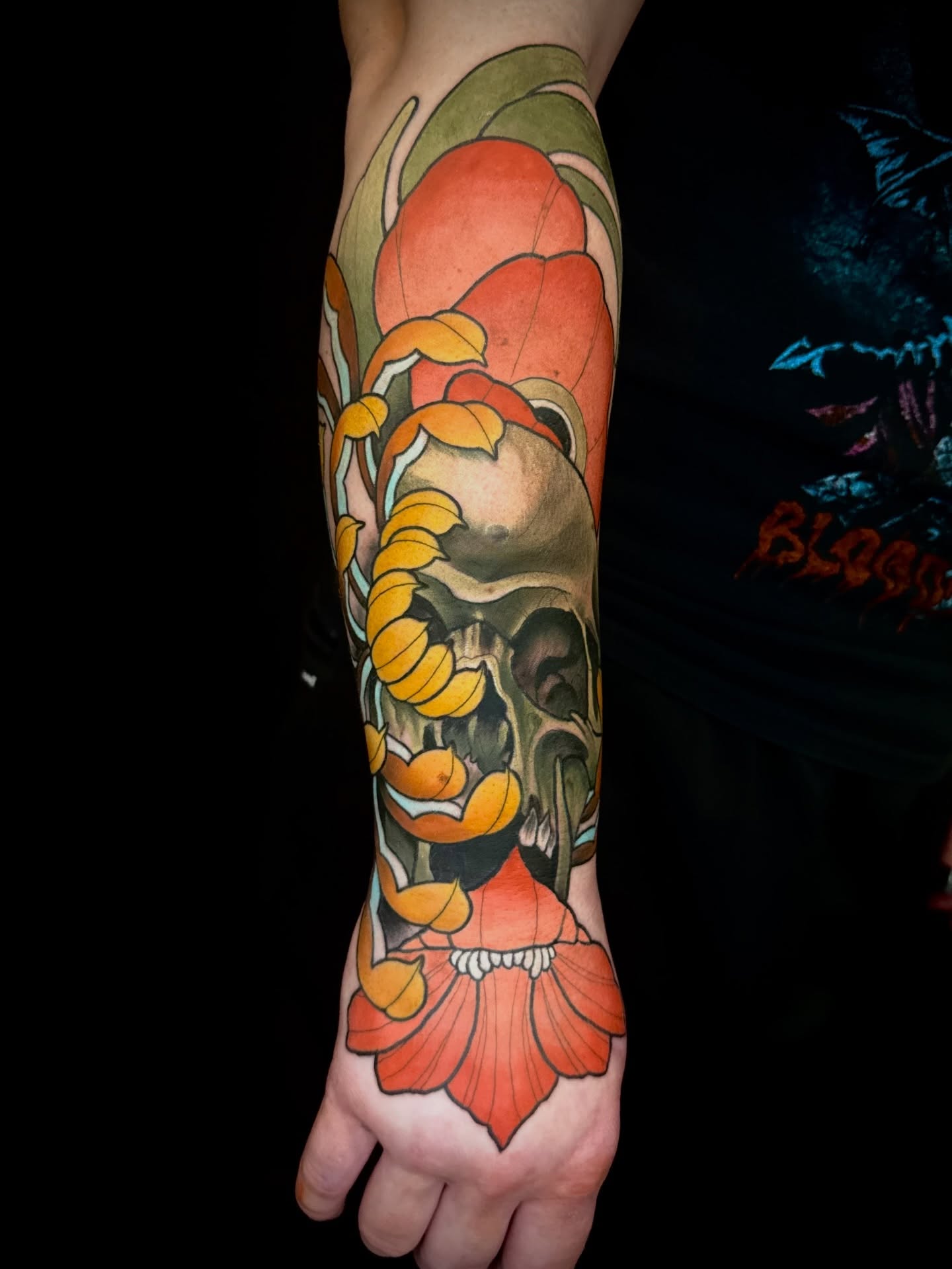 Tattoo by @lizzysmallzz — american_traditional, realism