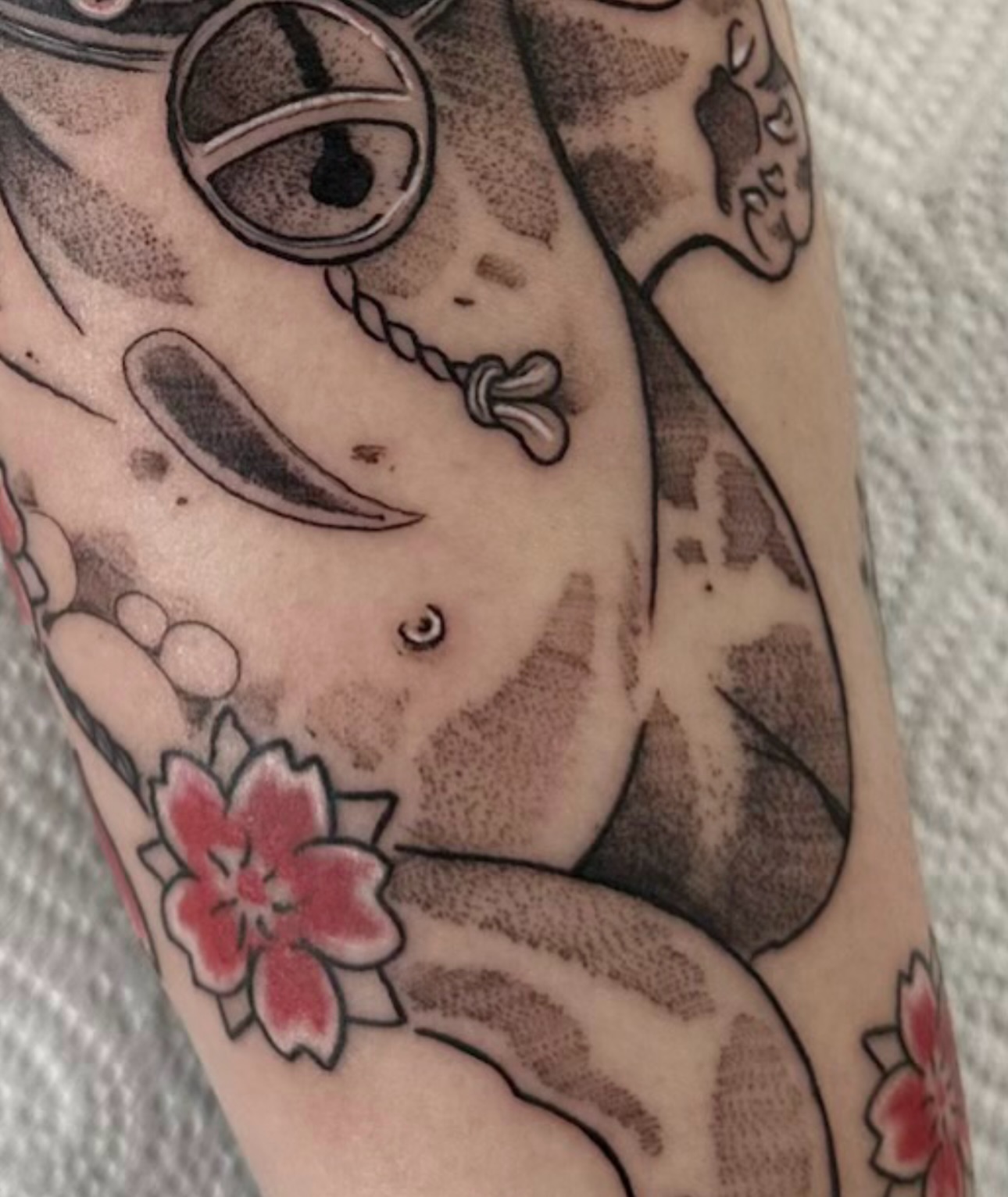 Tattoo by @tristvn_ttt — dotwork, realism