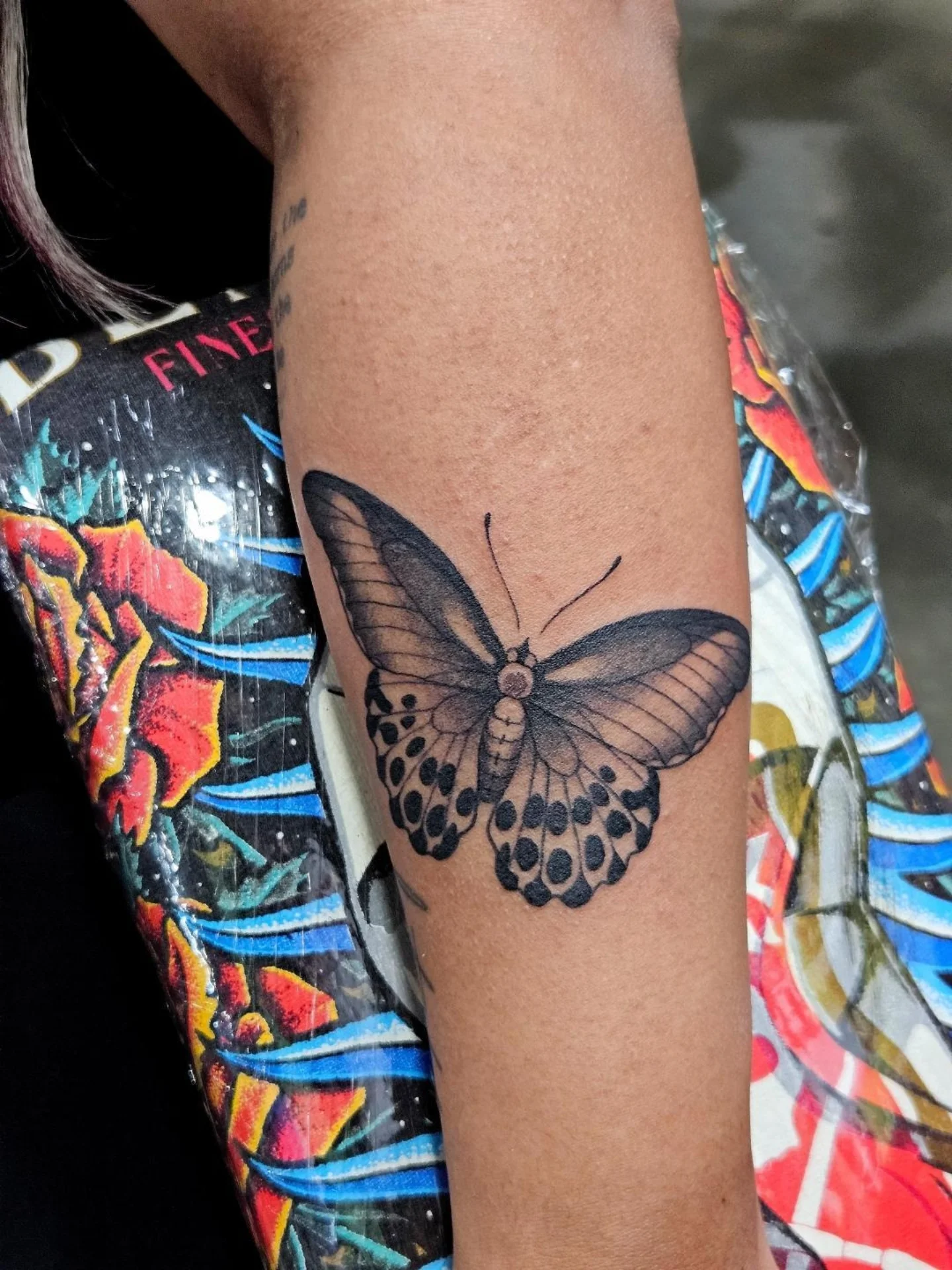 Tattoo by @neonmoonink — dotwork