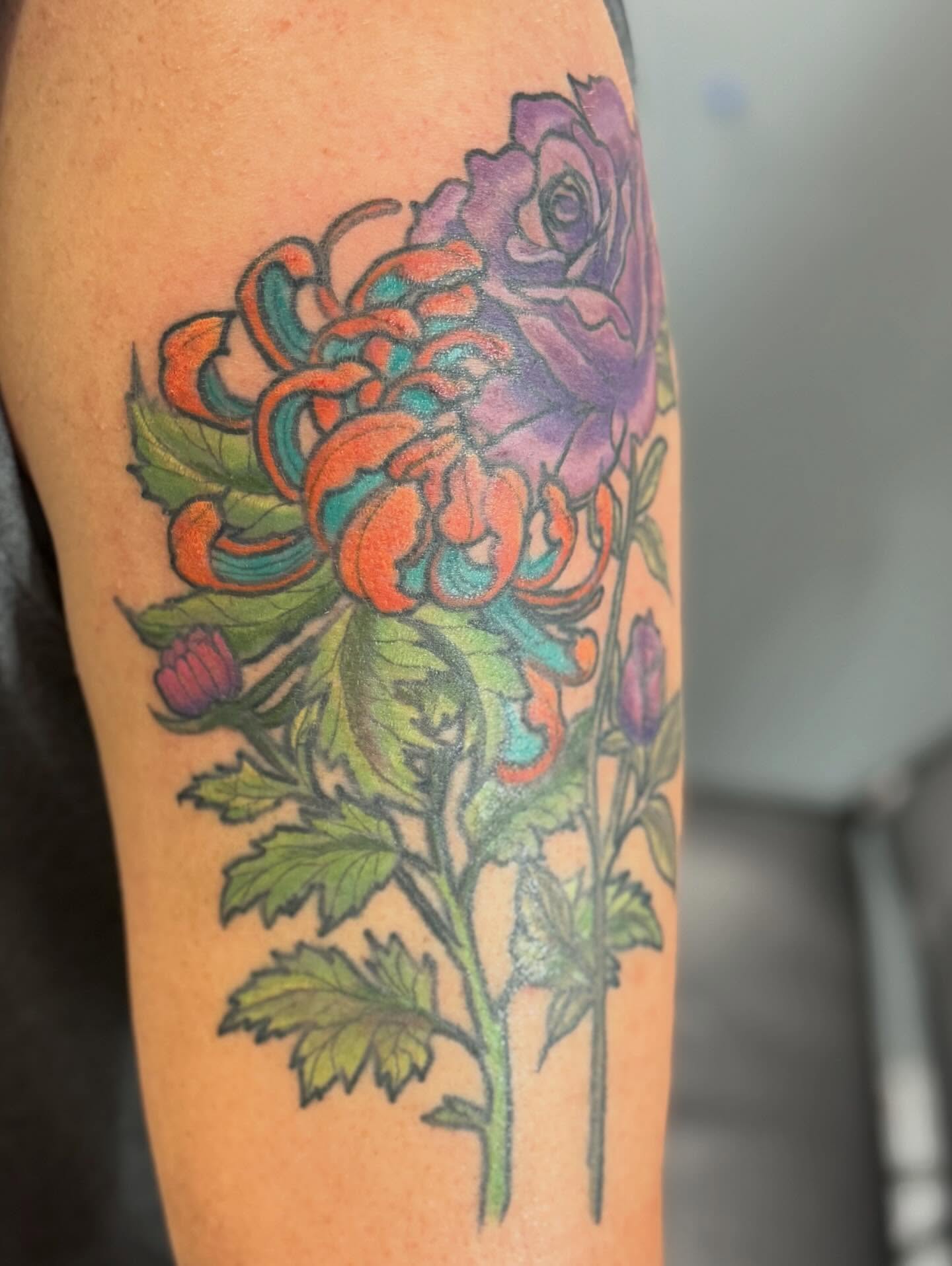 Tattoo by @sinfulwaifu — new_school, realism