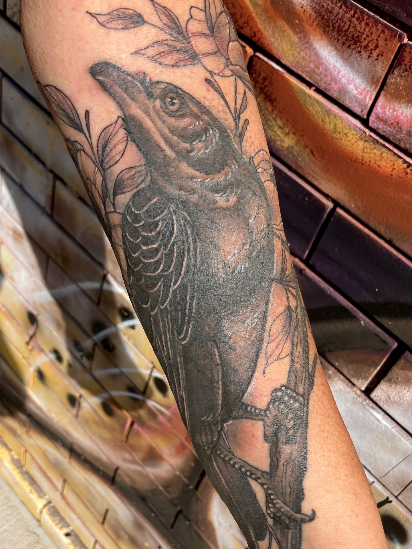 Tattoo by @joyinsorrowtattoo — black_and_grey, realism