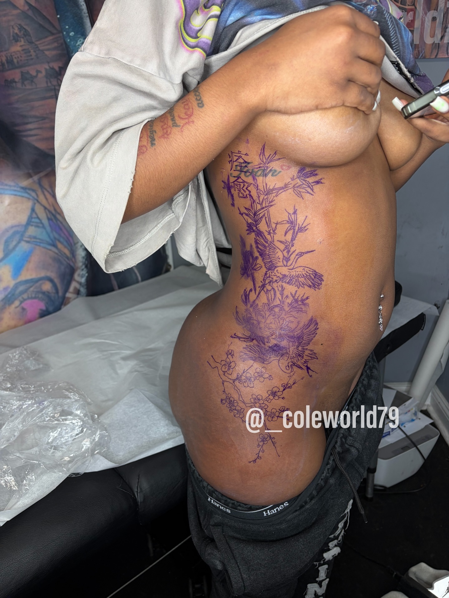 Tattoo by @_coleworld79 โ fine_line