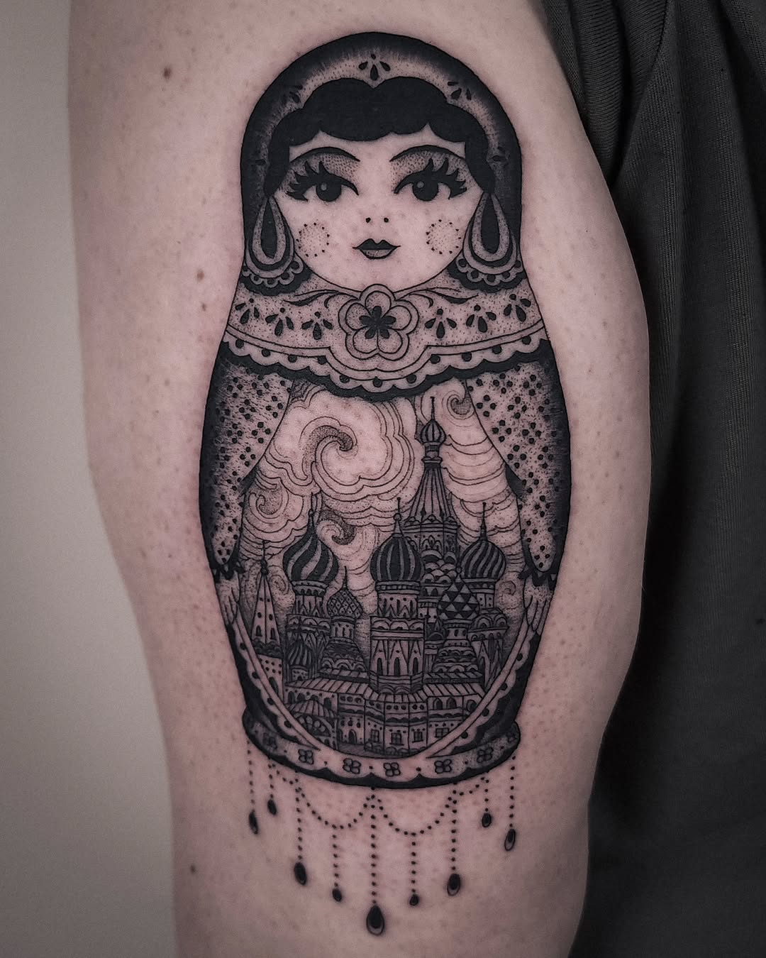 Tattoo by @hirentattoos โ black_and_grey, realism