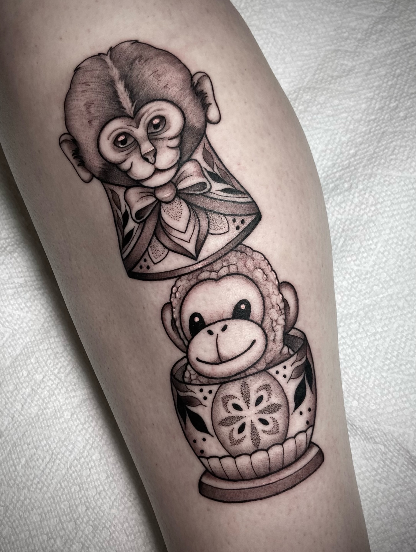 Tattoo by @byrd_tattoos — black_and_grey