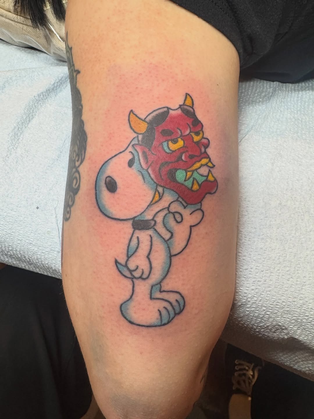 Tattoo by @tallboytatts — new_school, anime