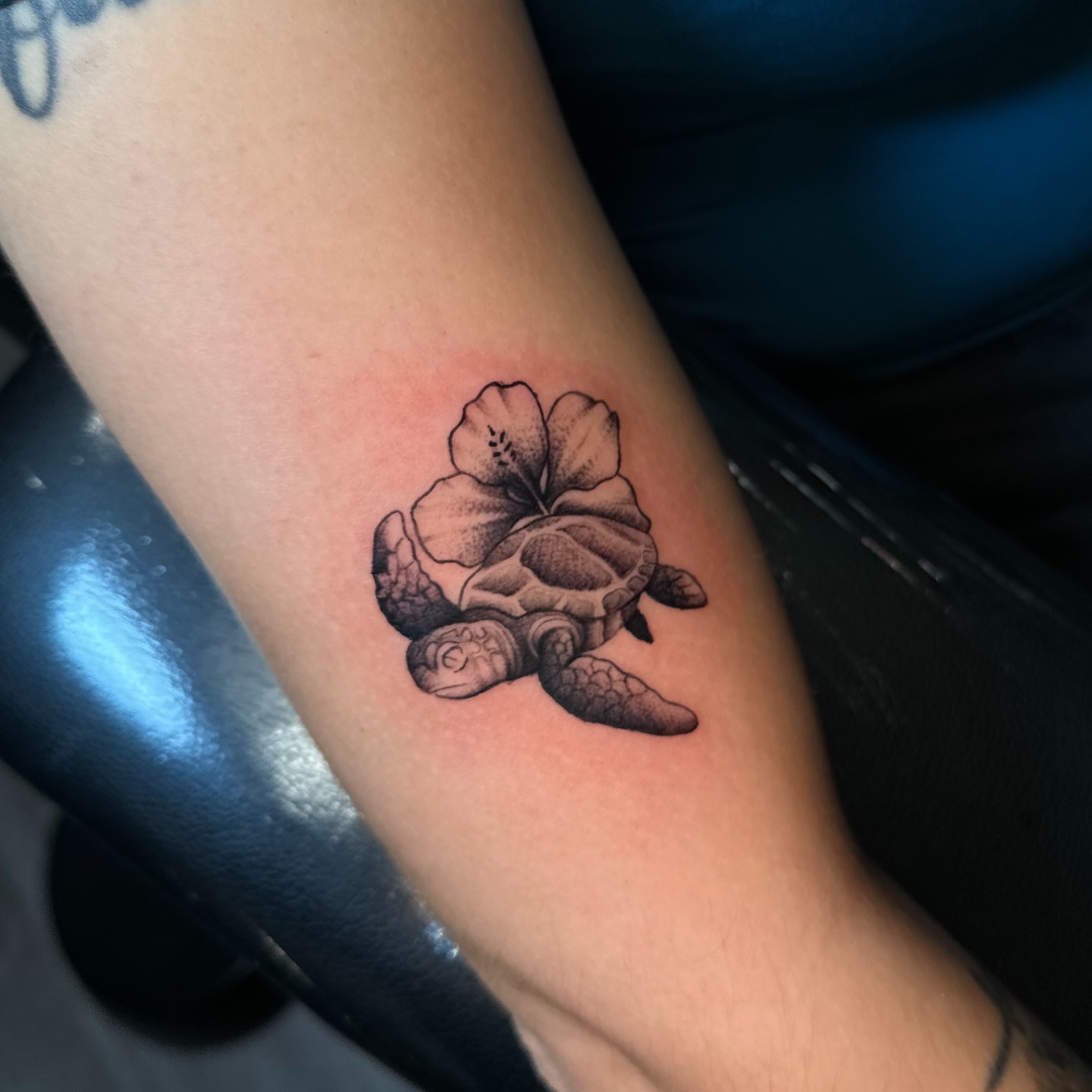 Tattoo by @tattoosbysinderella — black_and_grey