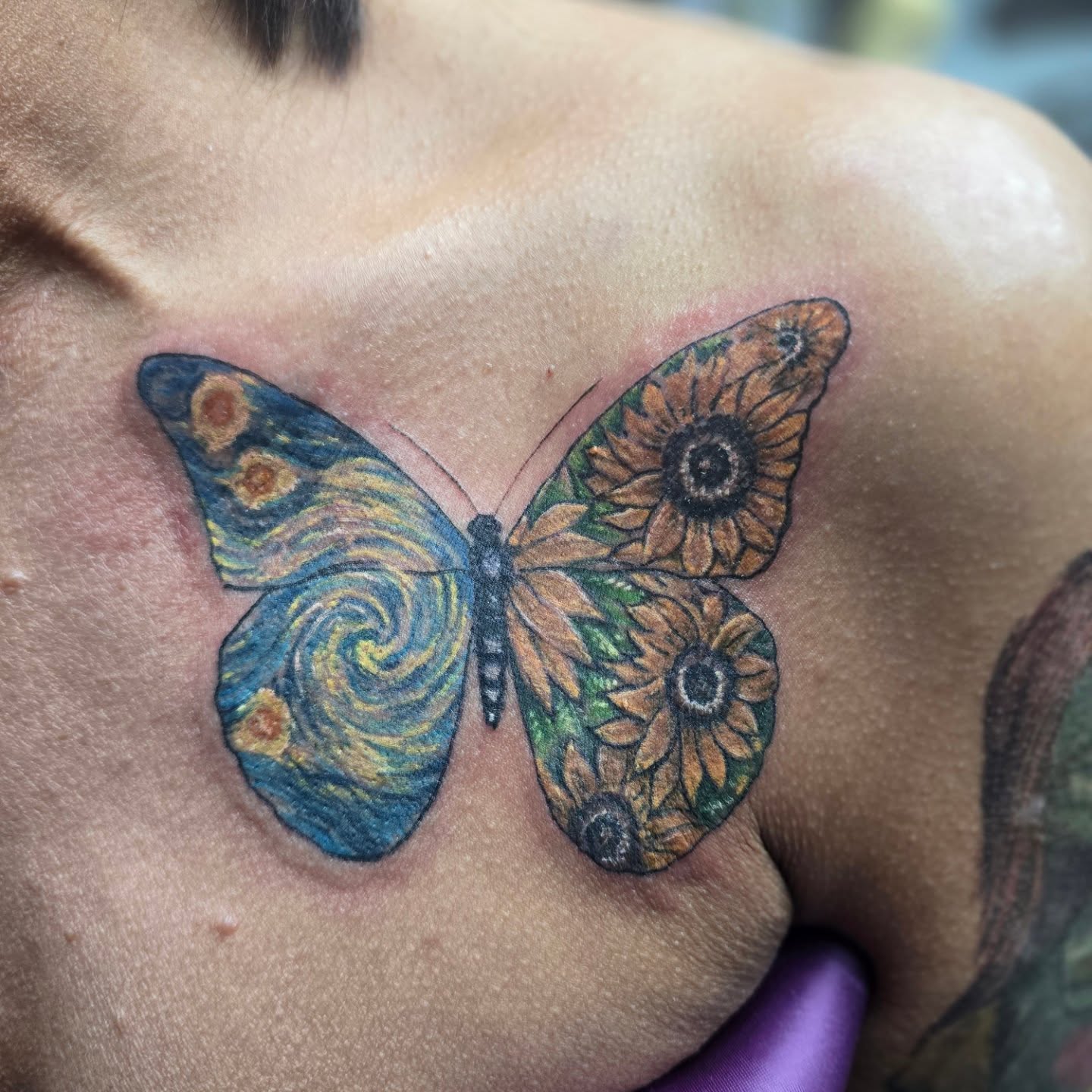Tattoo by @david_winn_tattoos — realism, dotwork