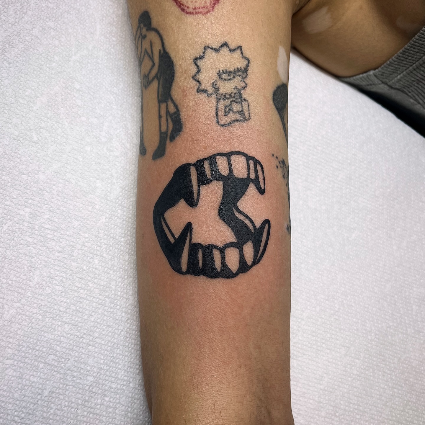 Tattoo by @sailor_riot — black_and_grey